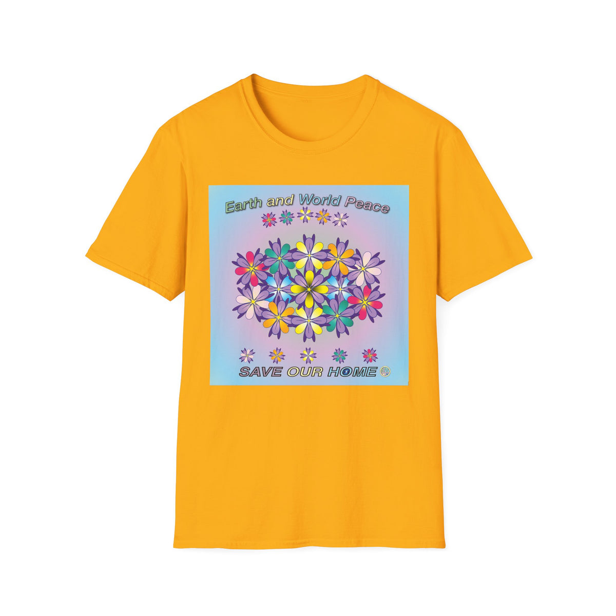 Multi-Colored Flower T-Shirt