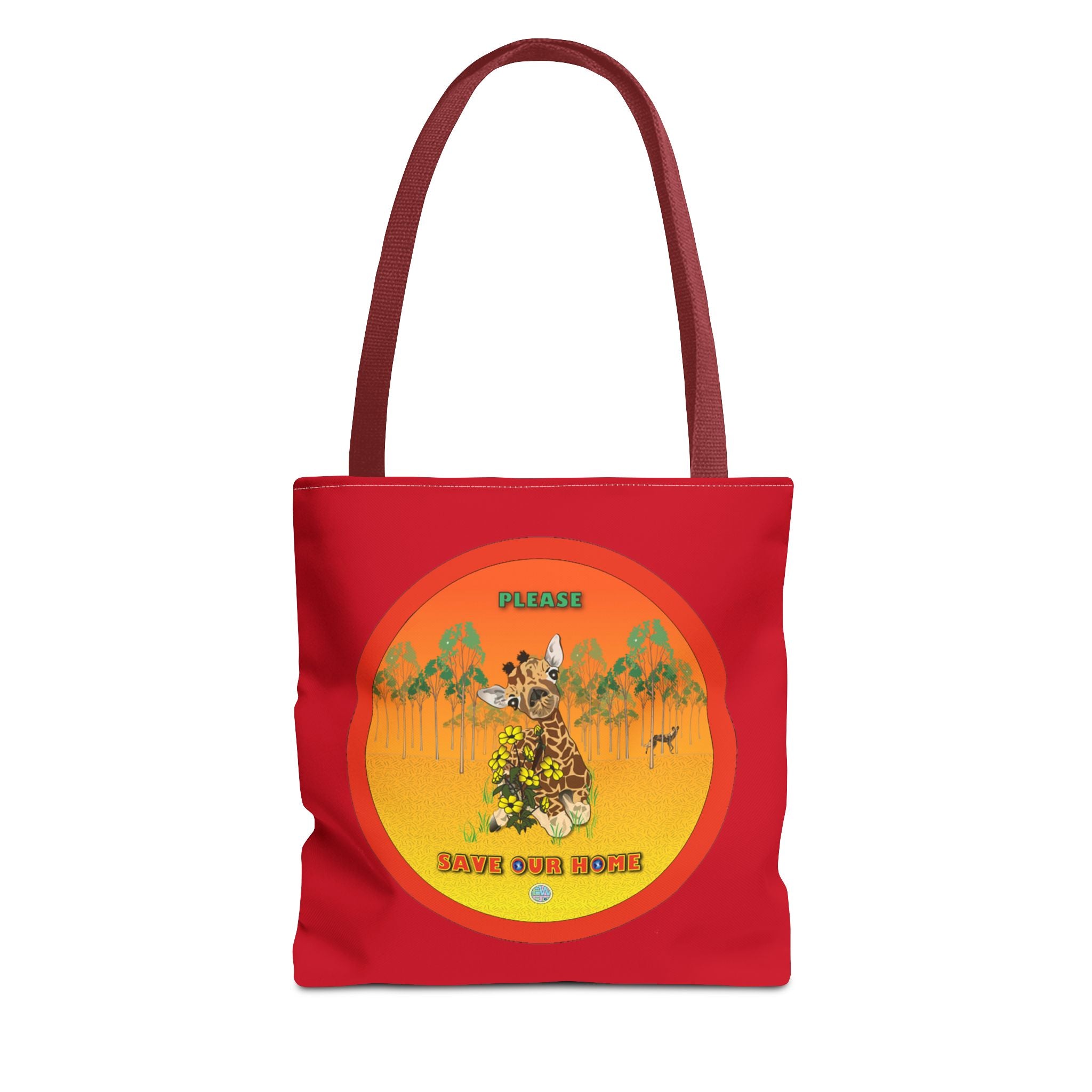 Baby Giraffe Spring Day Tote
