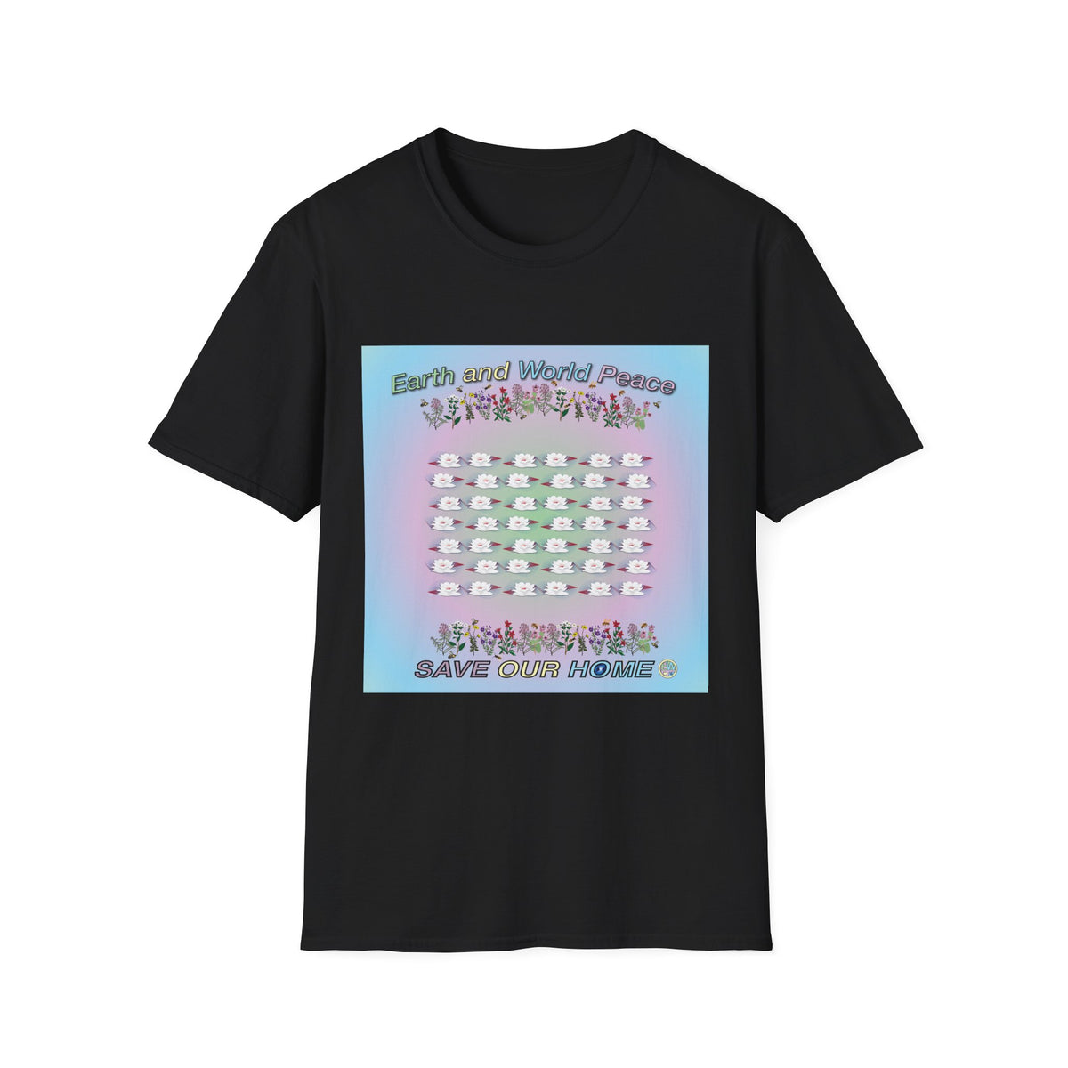 Lotus Flowers Peace T-Shirt