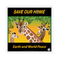 Giraffes Endangered Sticker