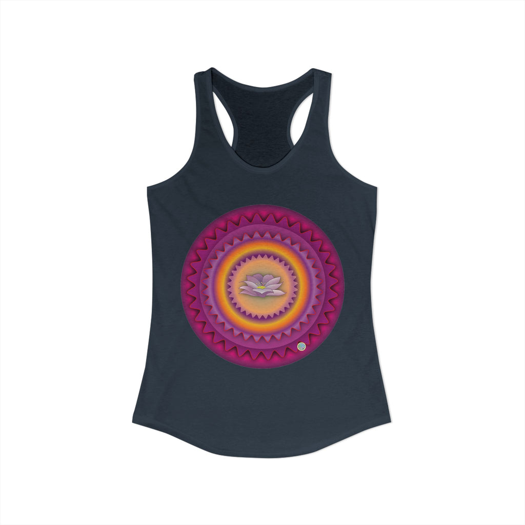 Lotus Petals Racerback Tank