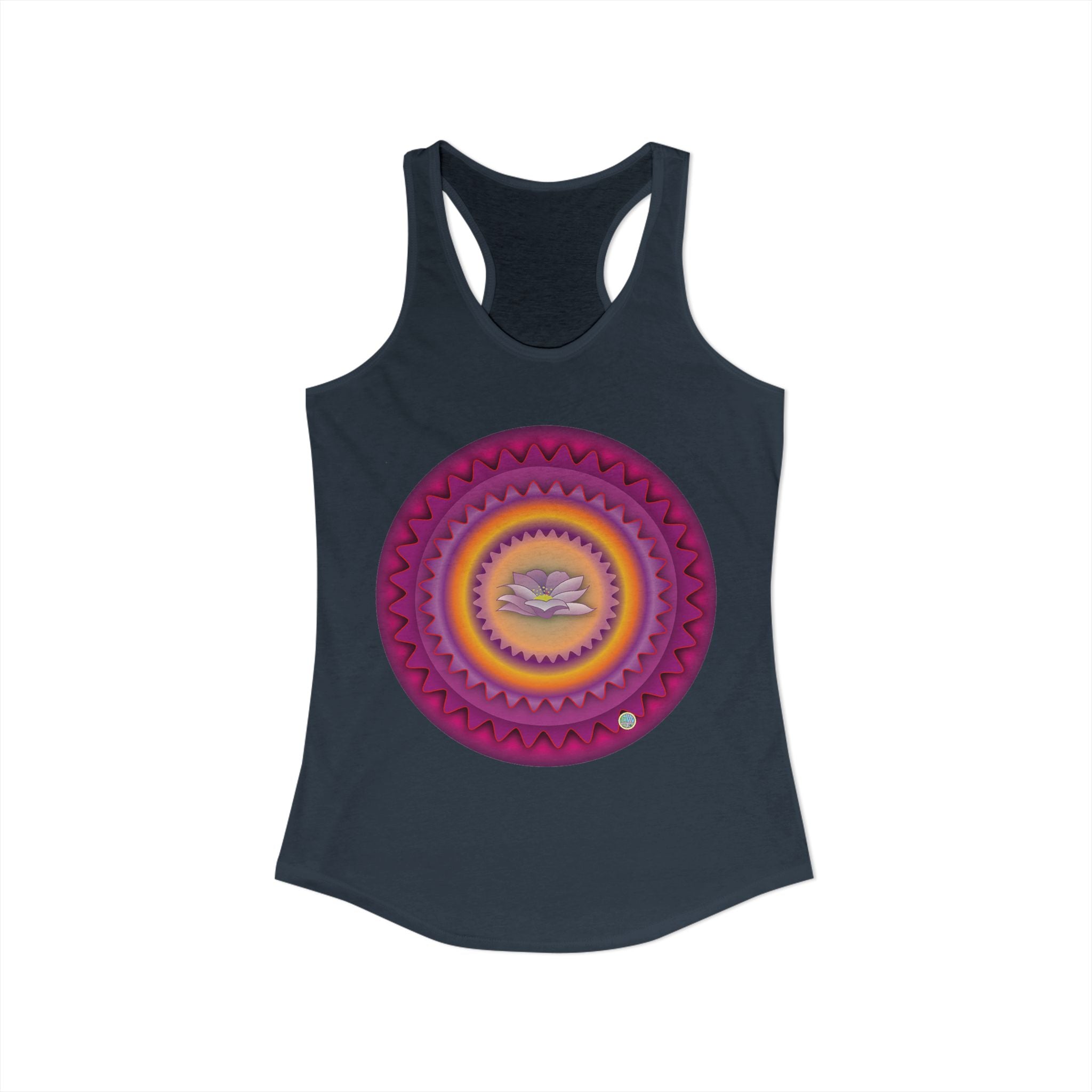 Lotus Petals Racerback Tank