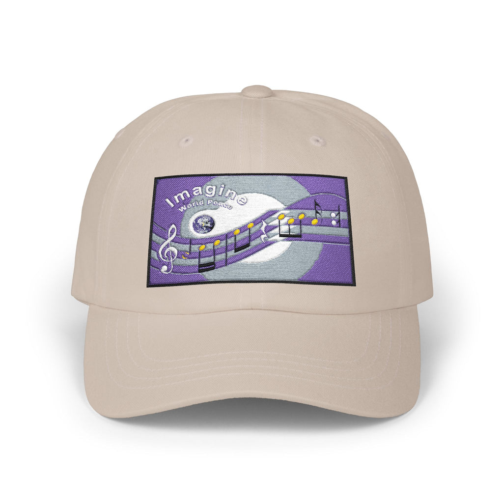 Cap 'Imagine' Guitar Music Embroidered Baseball Hat