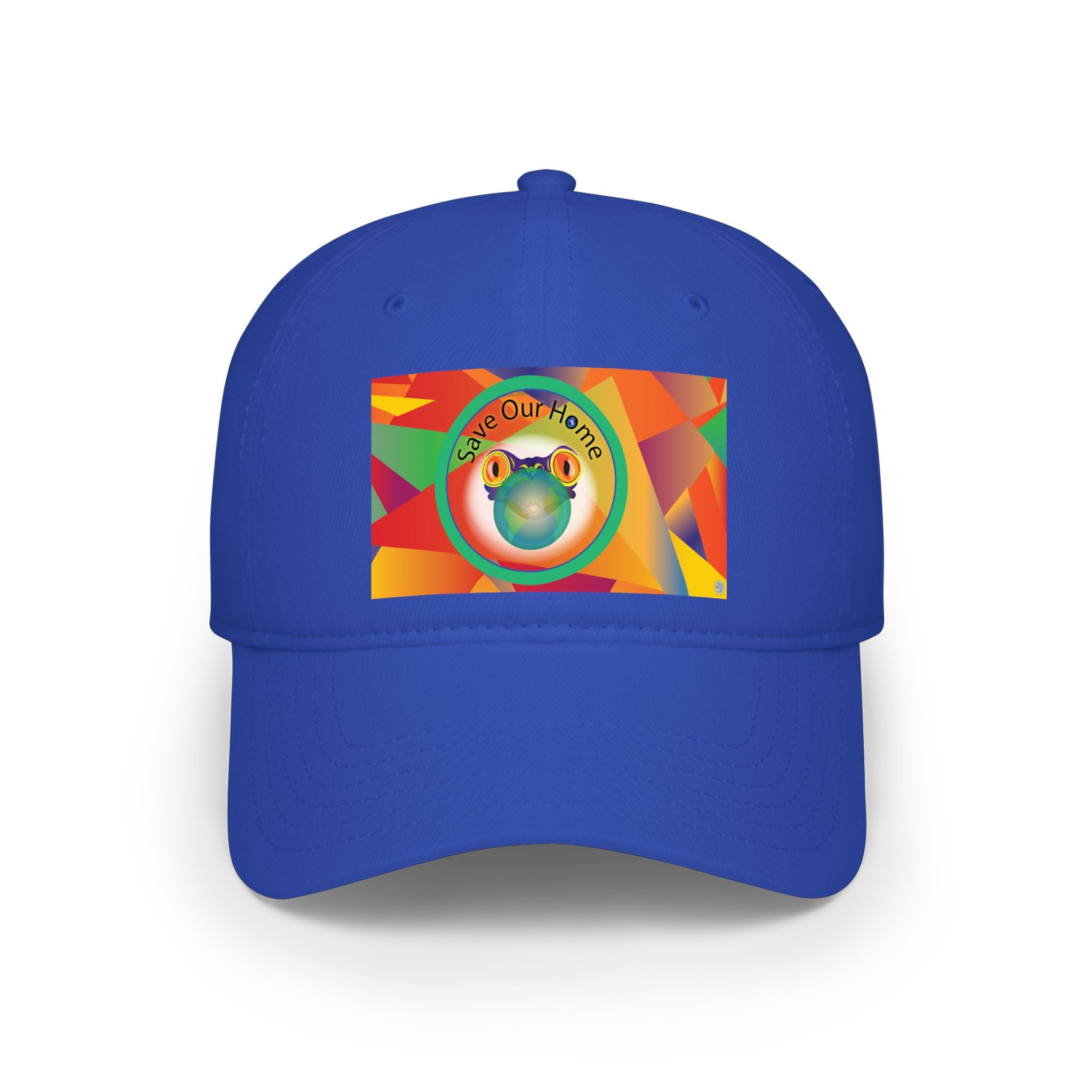 Frog Bubble Gum Earth Baseball Cap — Earth and World Peace Design