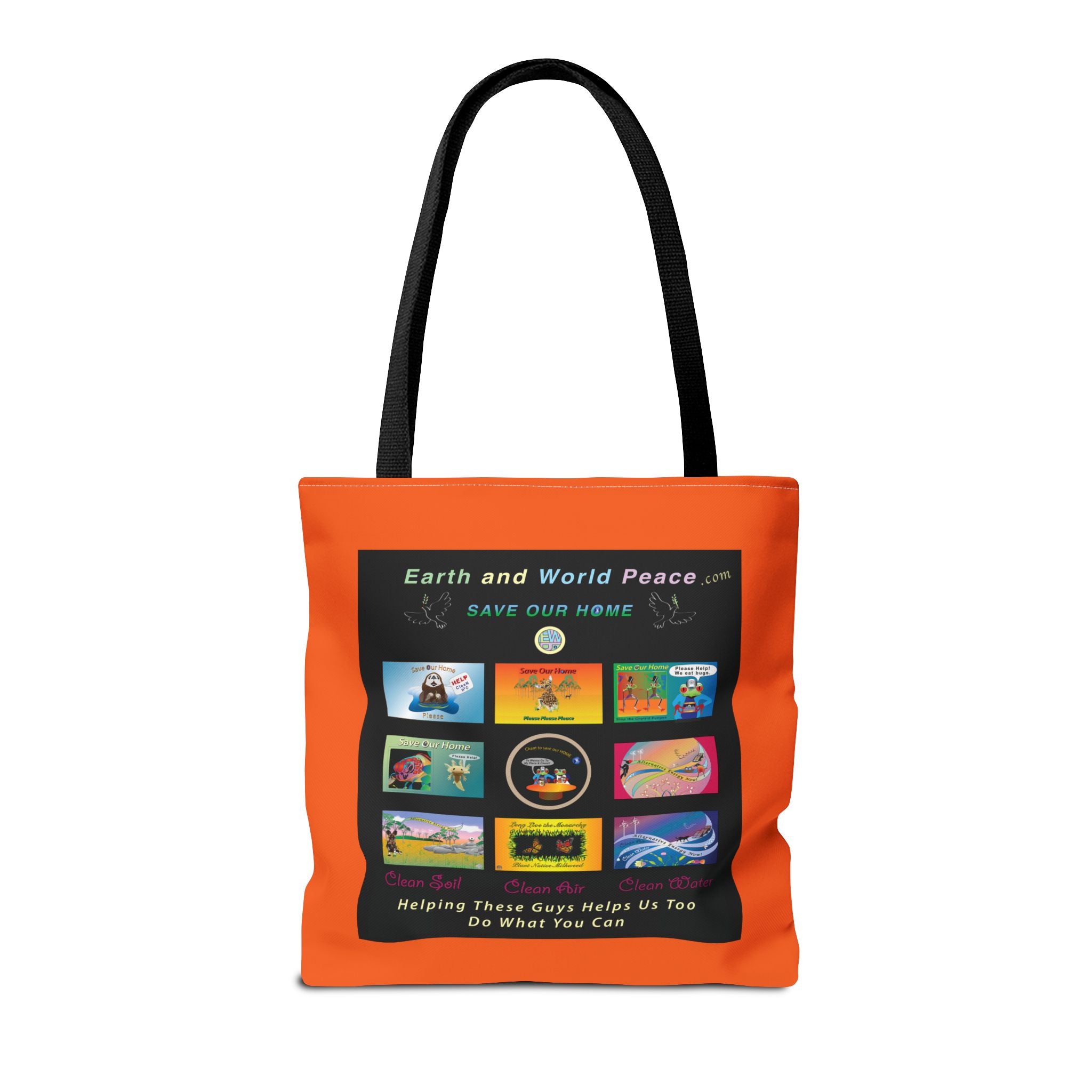 Endangered Species Alternative Energy Black Tote