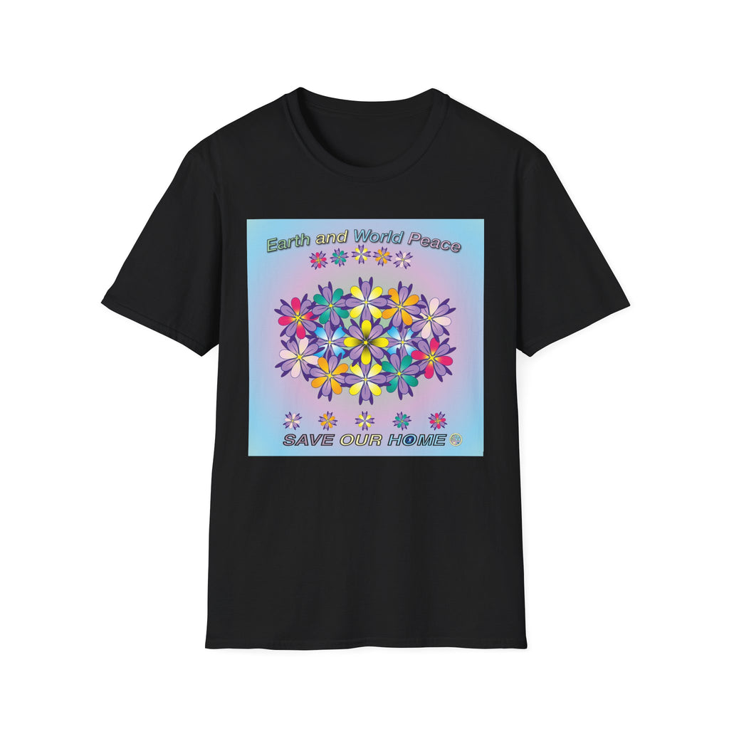 Multi-Colored Flower T-Shirt