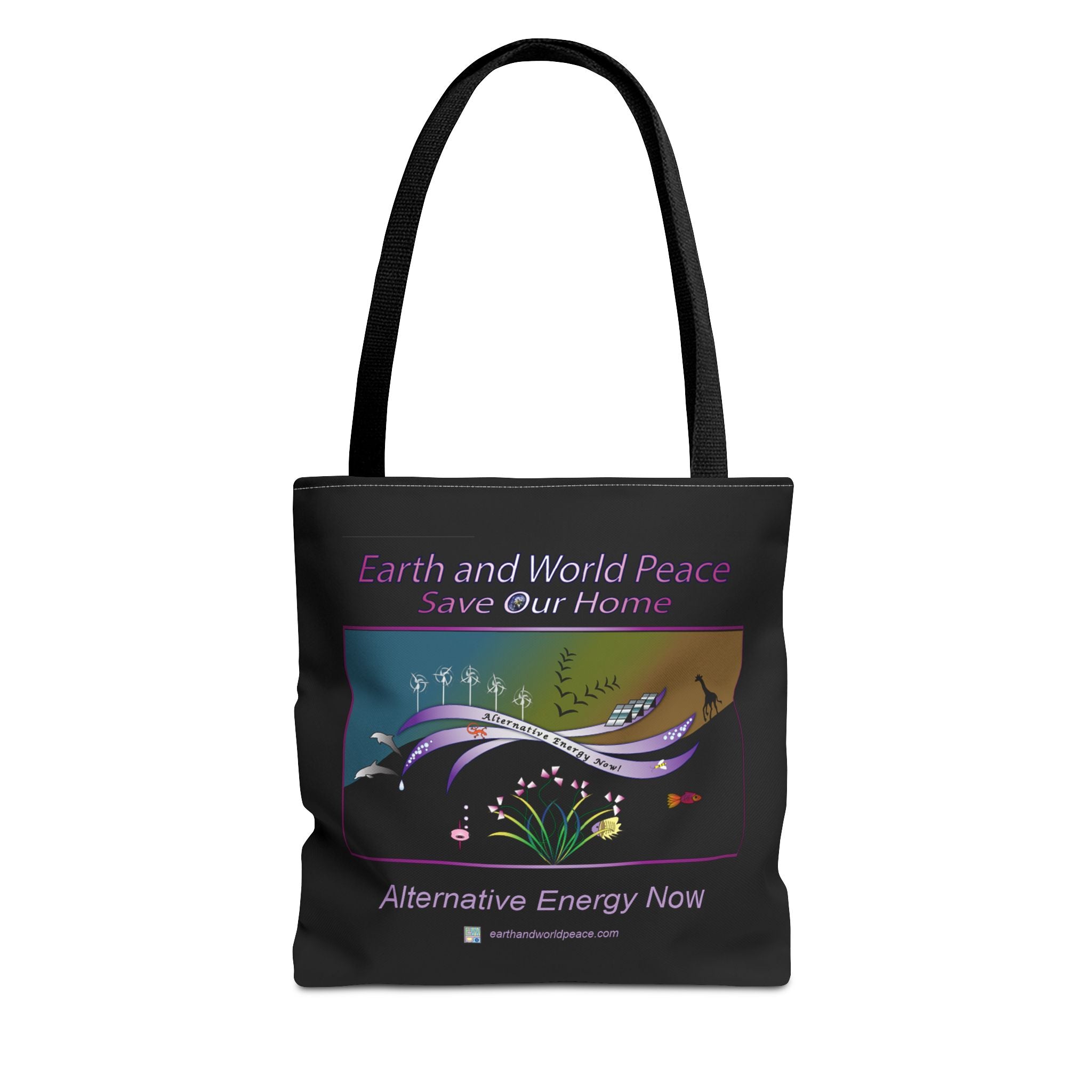 Tote Bag - Alternative Energy Now Black