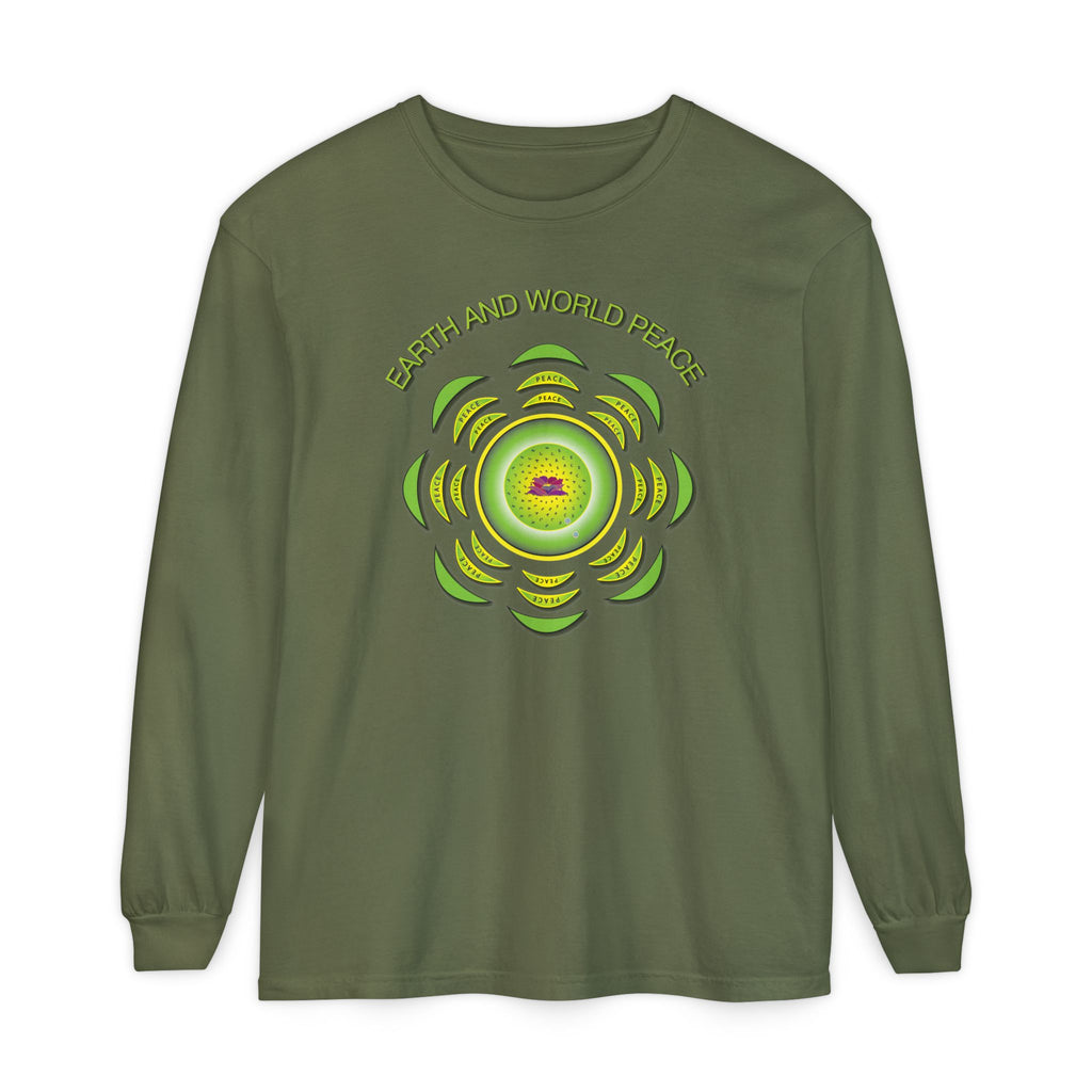 Earth & Peace Petal by Petal Long Sleeve T