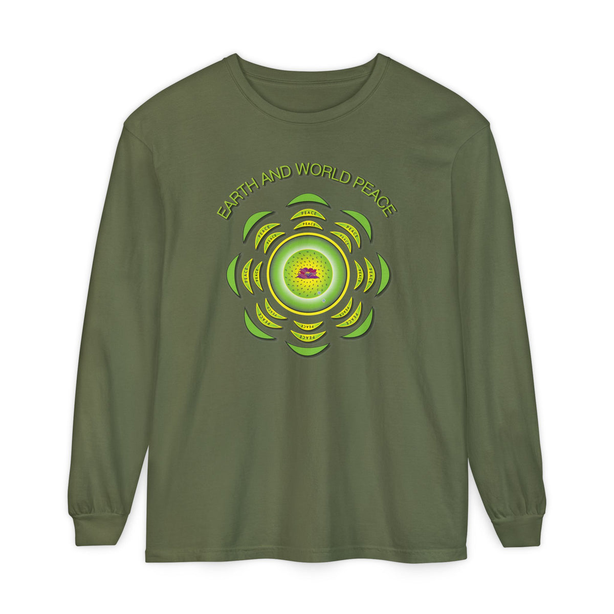 Earth & Peace Petal by Petal Long Sleeve T