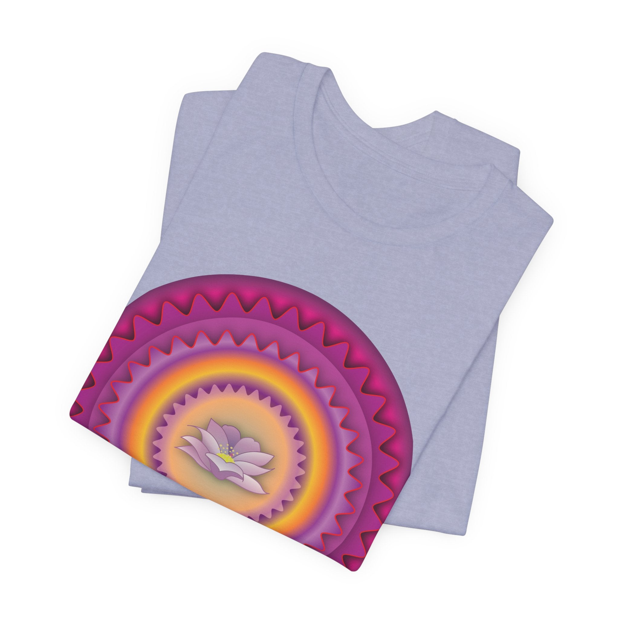 Lotus Petal Art Unisex Softstyle Tee