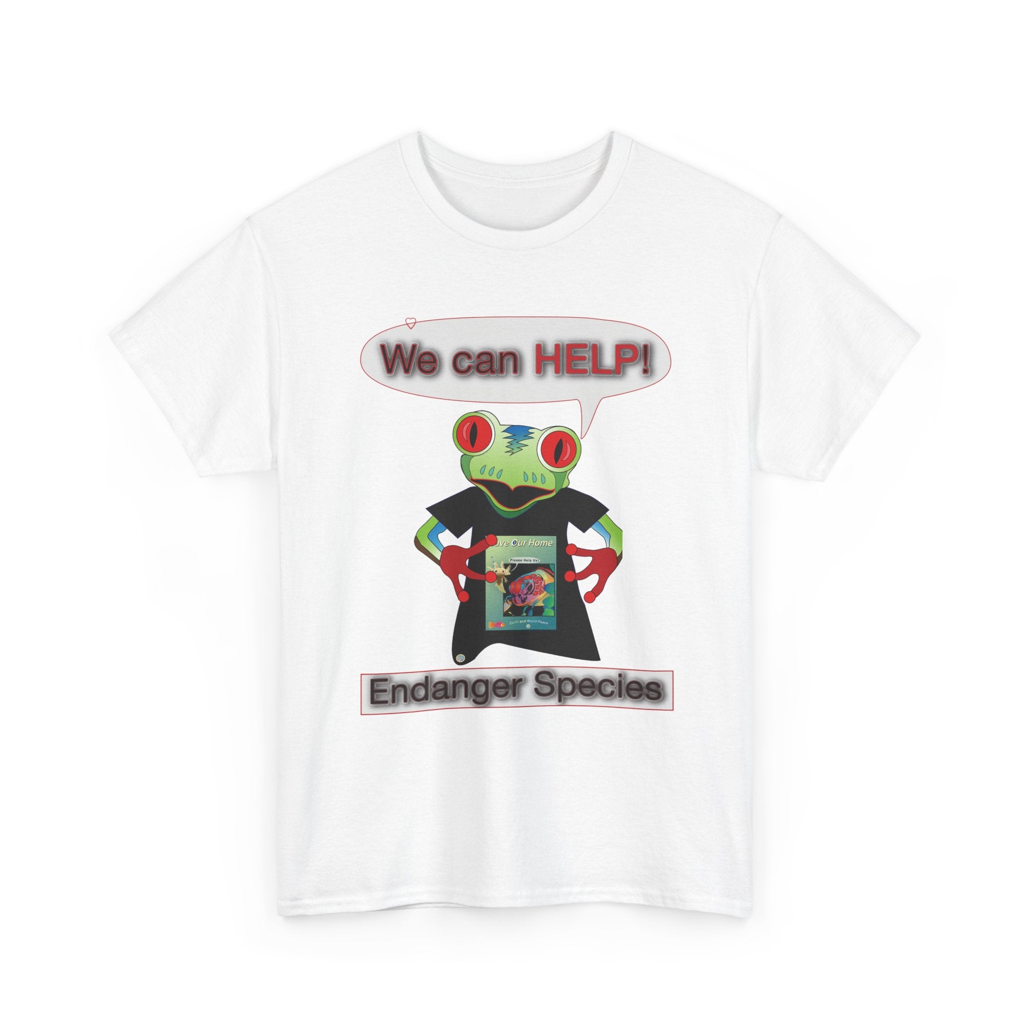 Yes We Can Help, Endangered Species T-Shirt