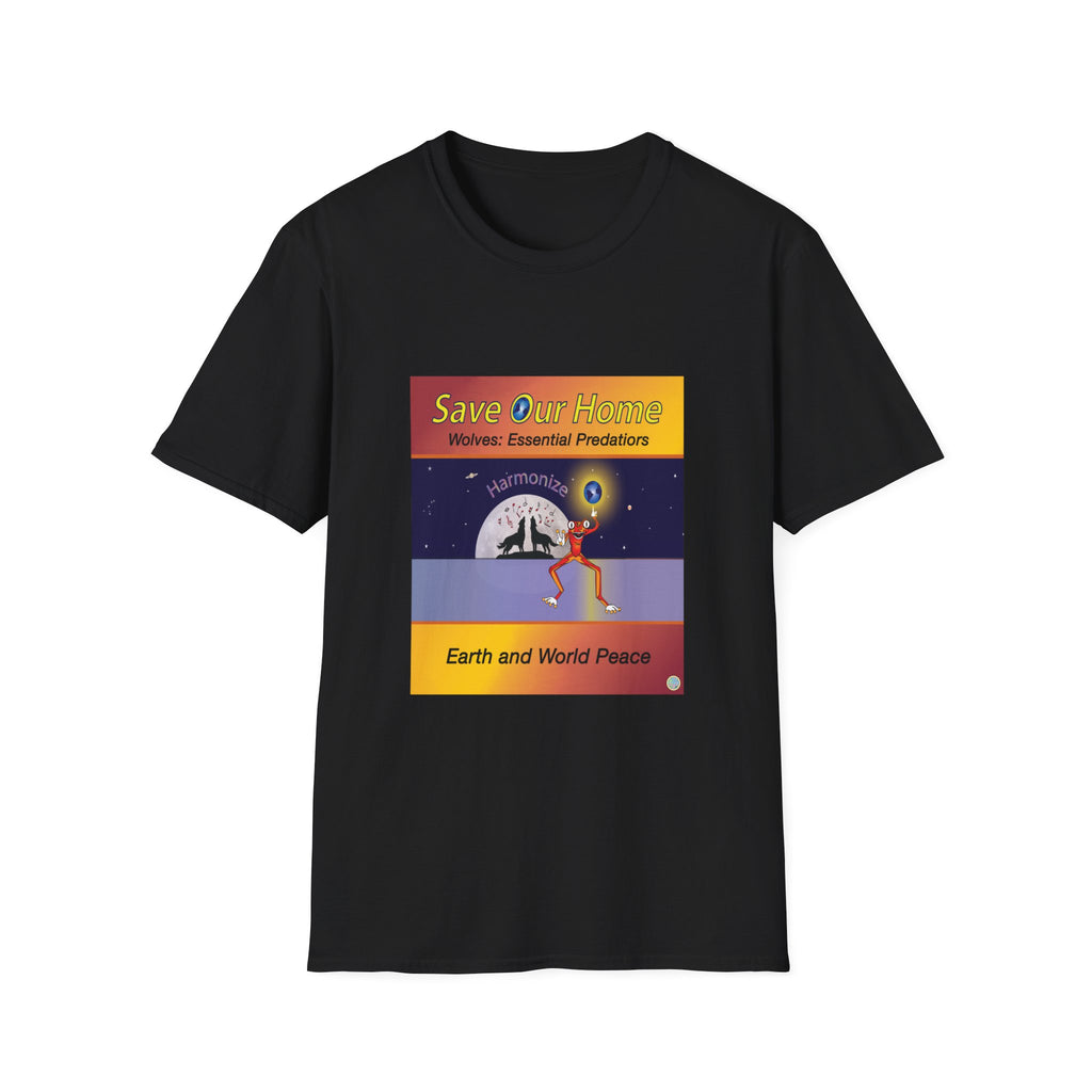 Frog and Wolves  Harmonize Unisex Softstyle T-Shirt