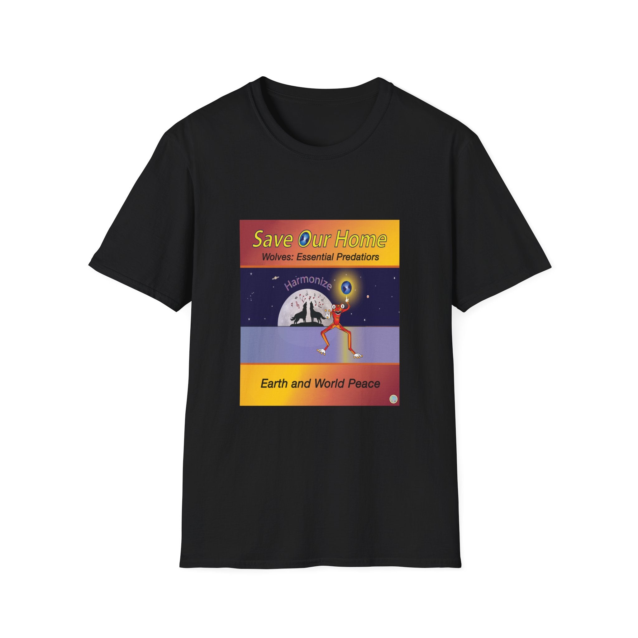 Frog and Wolves  Harmonize Unisex Softstyle T-Shirt