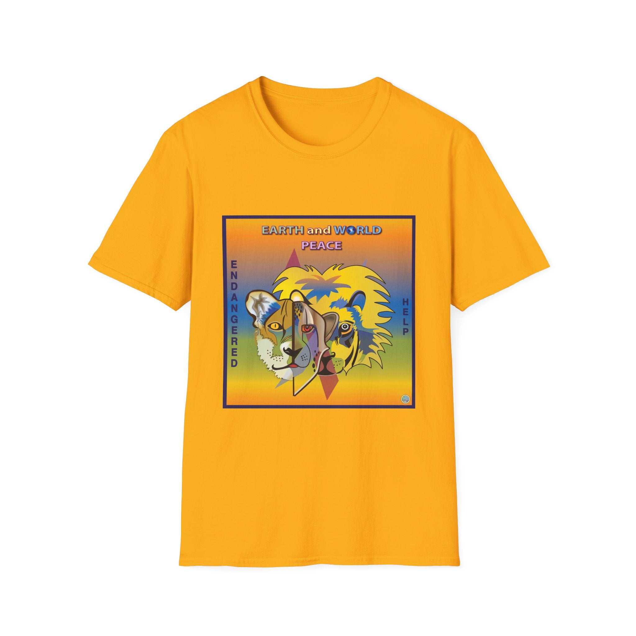 Copy of Orca at Play Unisex Softstyle T-Shirt