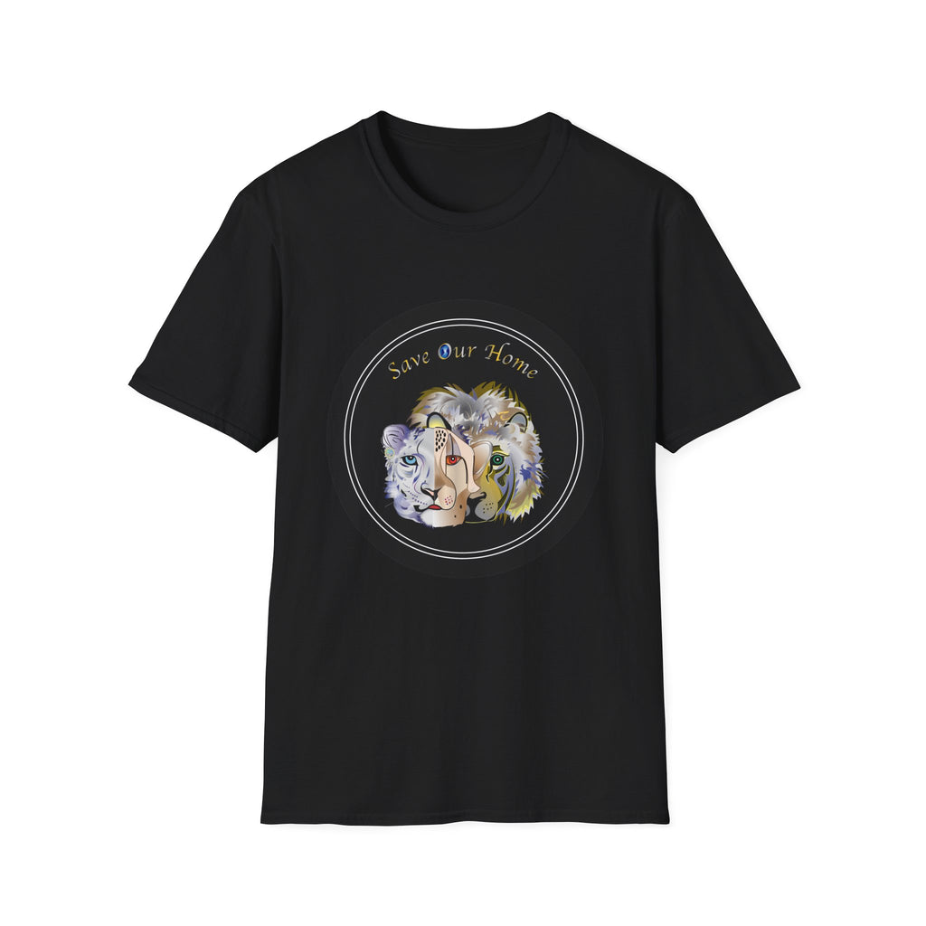 Cats Trio Unisex Softstyle Tee