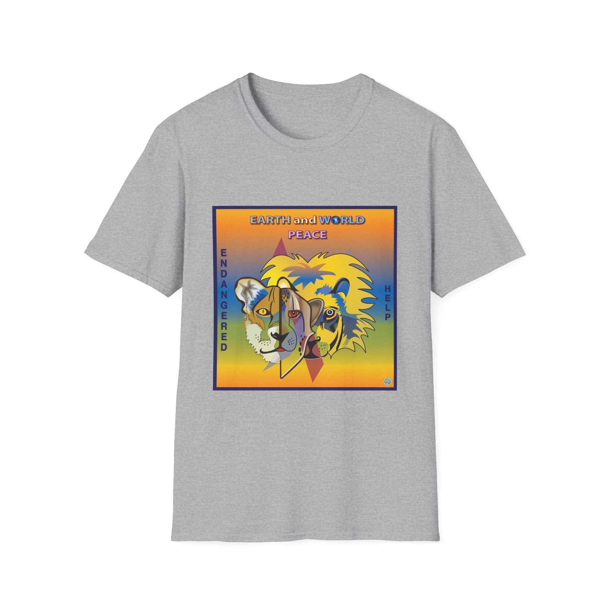 Copy of Orca at Play Unisex Softstyle T-Shirt