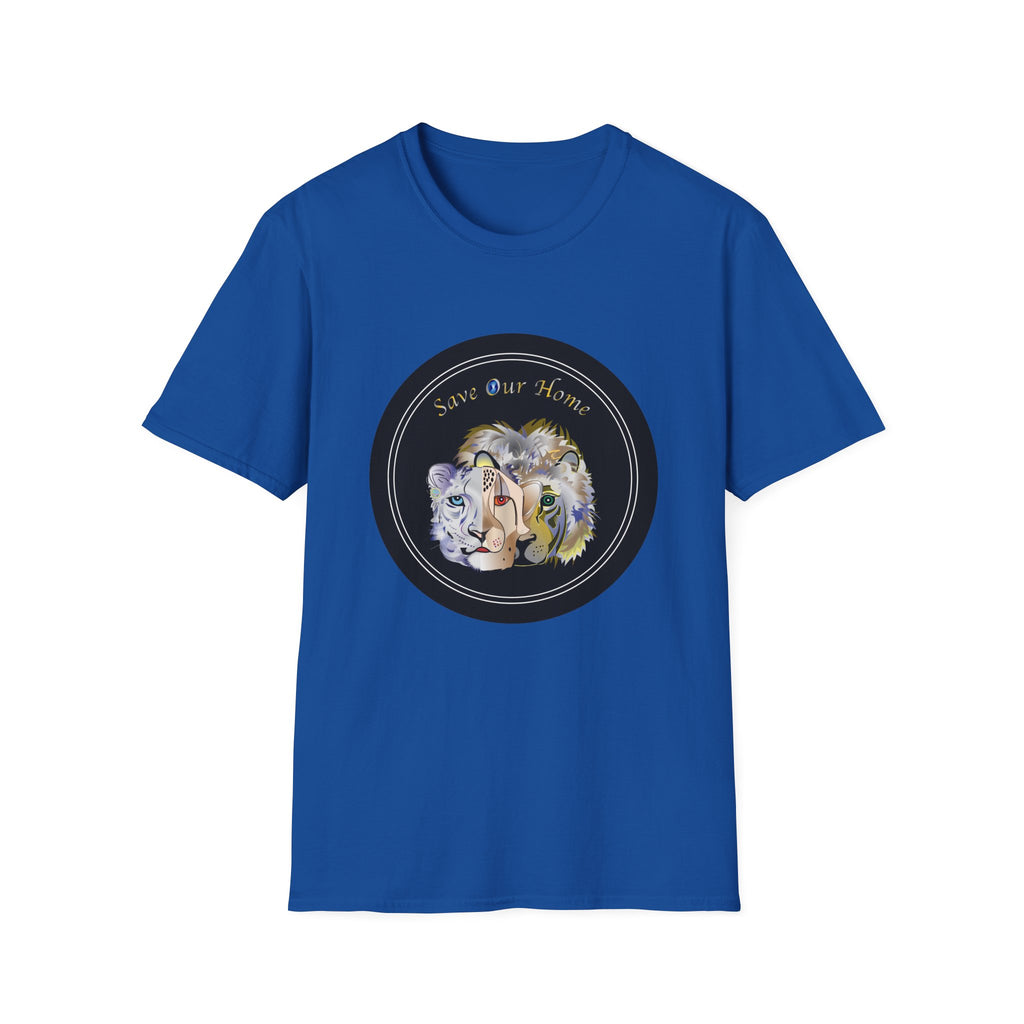 Cats Trio Unisex Softstyle Tee