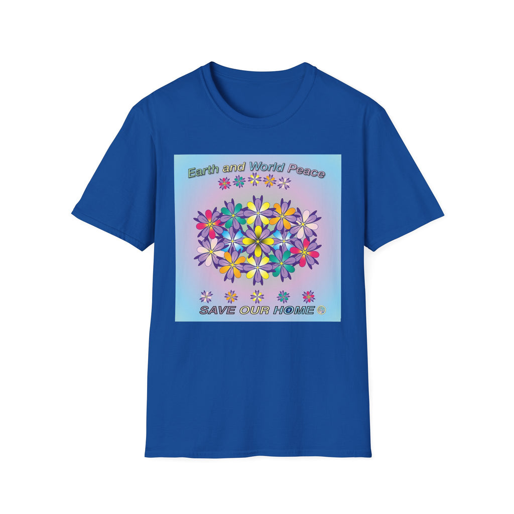 Multi-Colored Flower T-Shirt