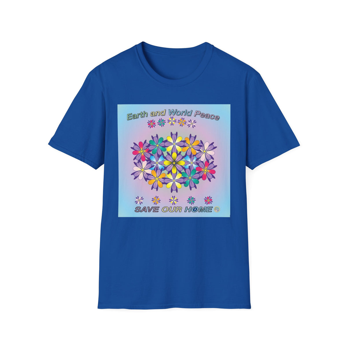 Multi-Colored Flower T-Shirt