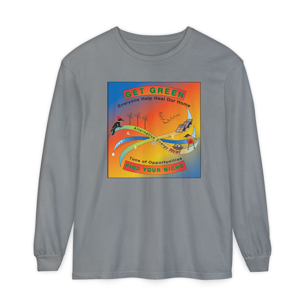 Get Green Long Sleeve Tee