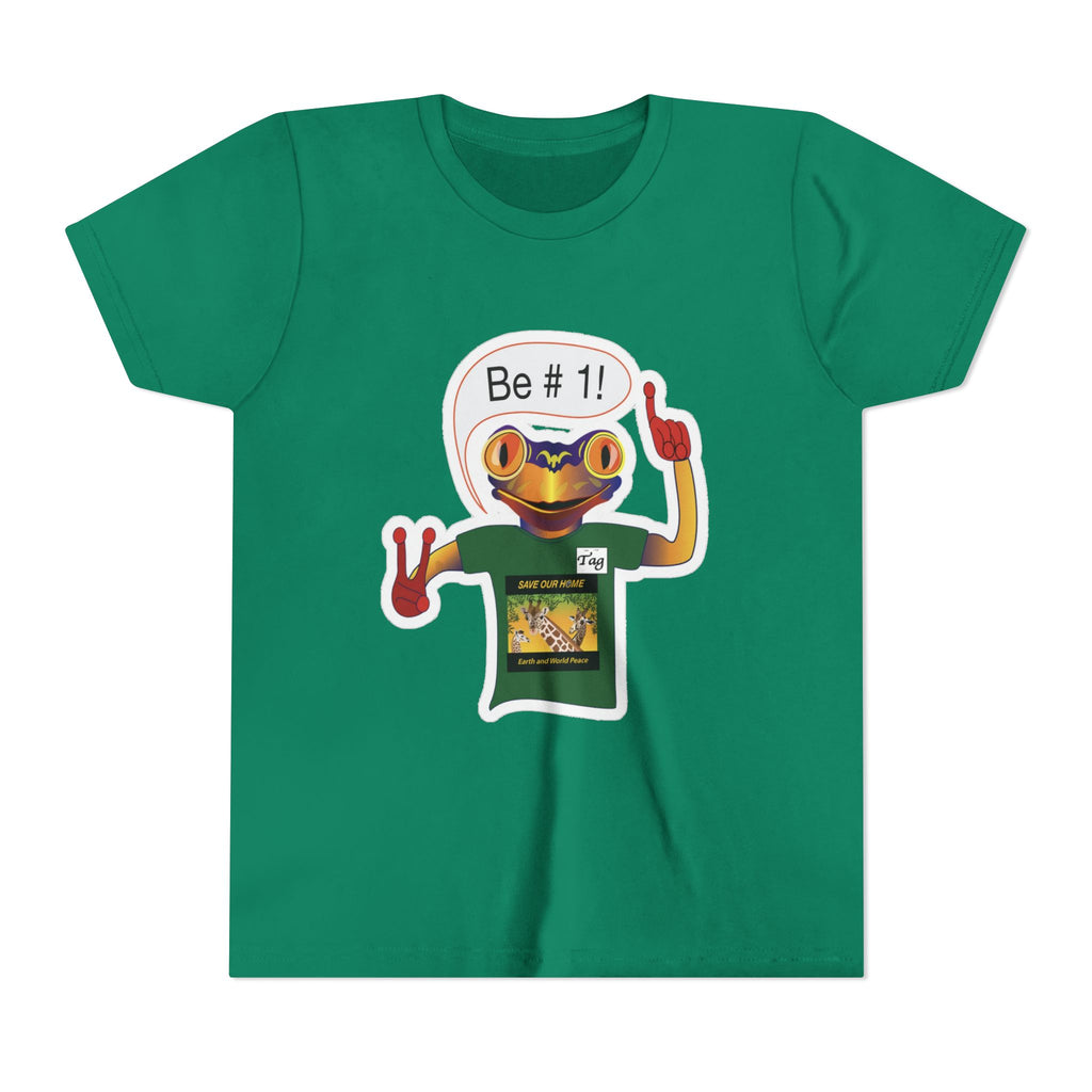 Frog: Be # 1 Sticker Tee