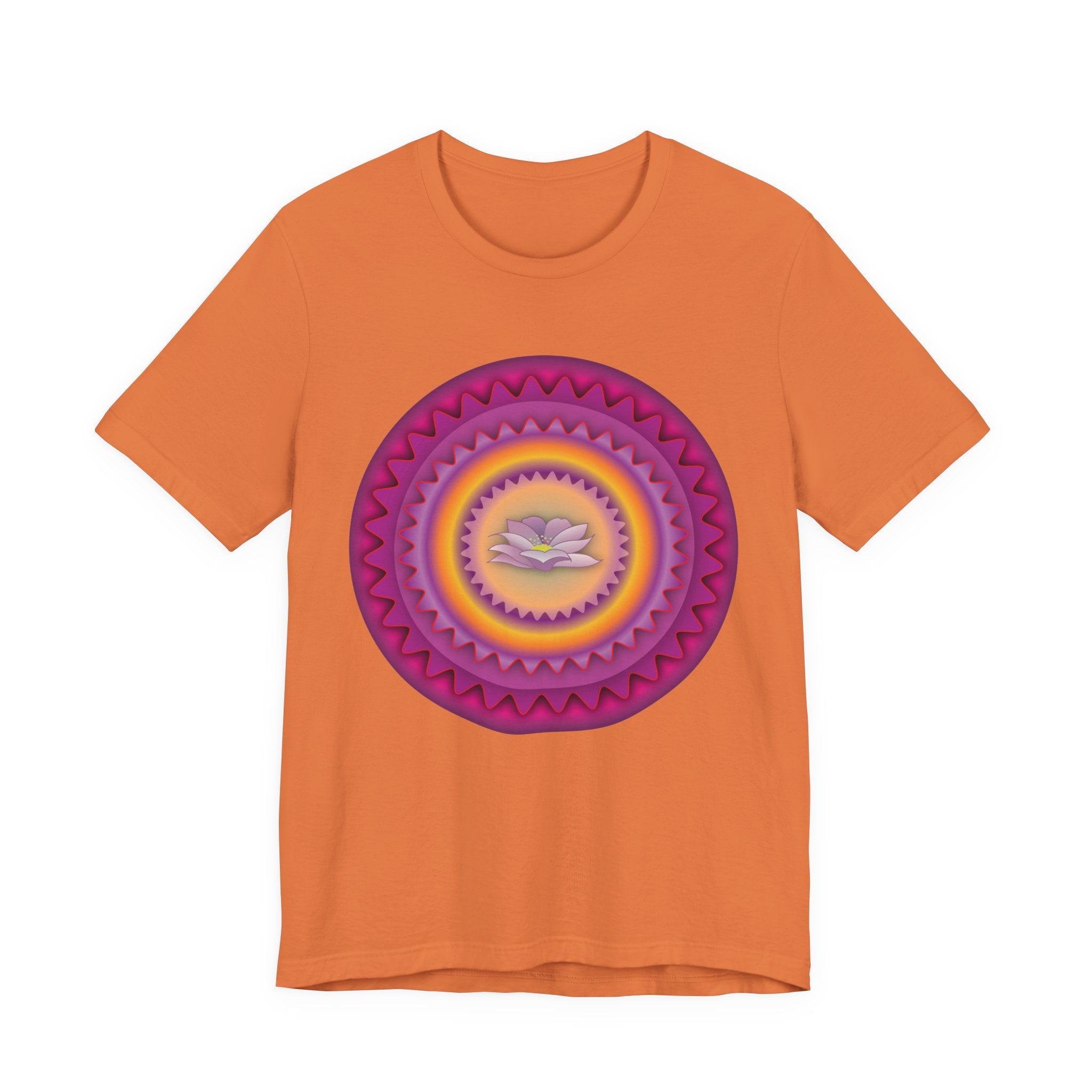 Lotus Petal Art Unisex Softstyle Tee