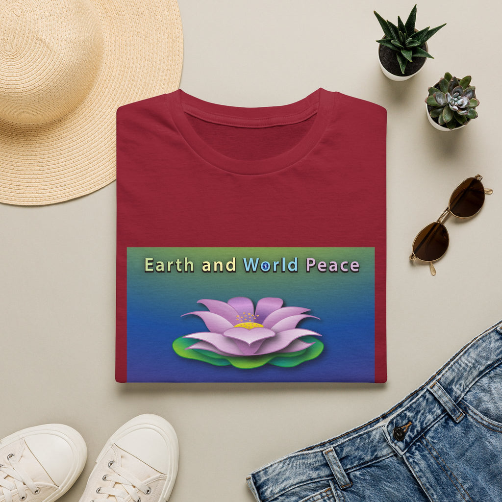 Floating Lotus Unisex Softstyle Tee