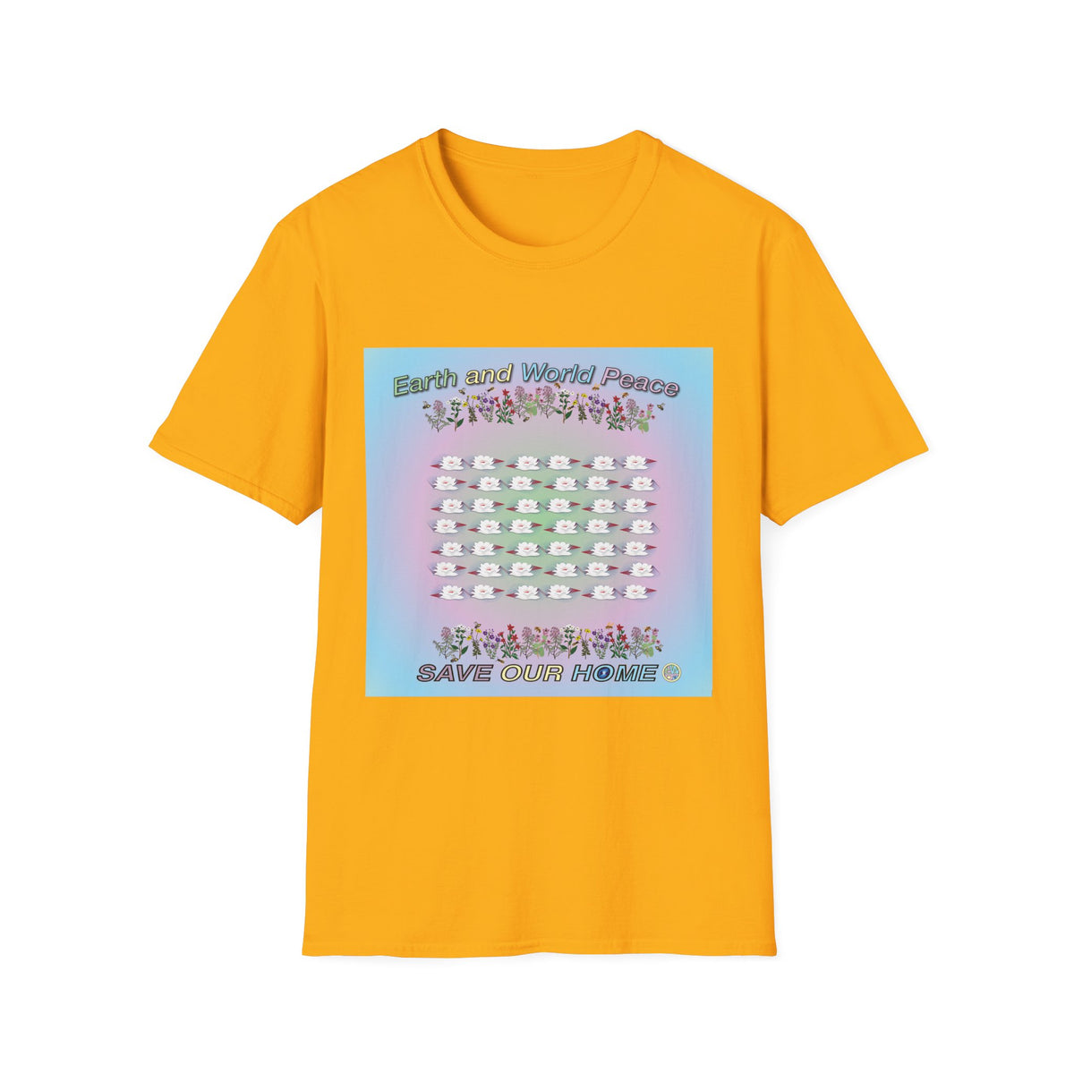 Lotus Flowers Peace T-Shirt