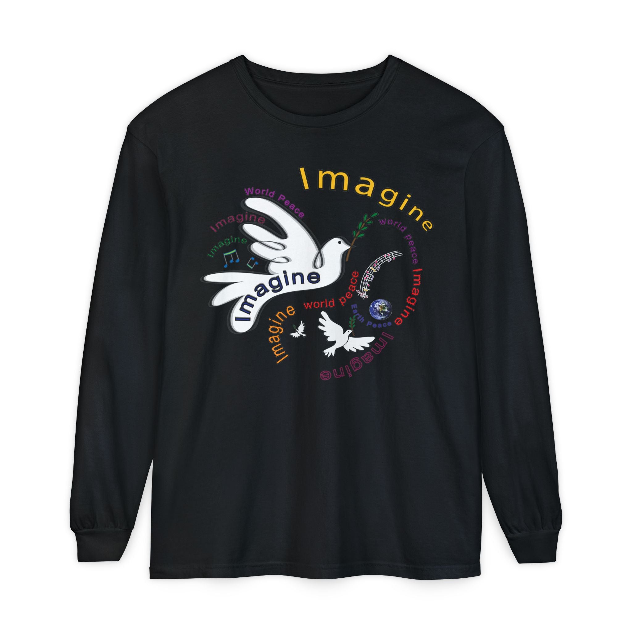 magine World Peace Invisible Tee