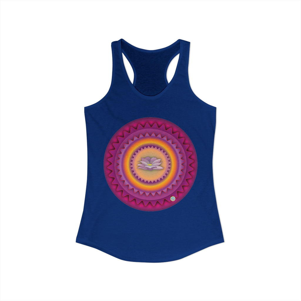 Lotus Petals Racerback Tank