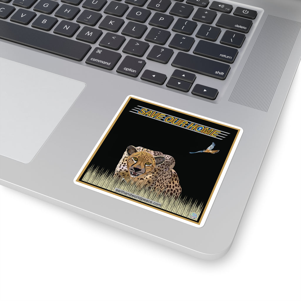 Cheeta 3" Sticker