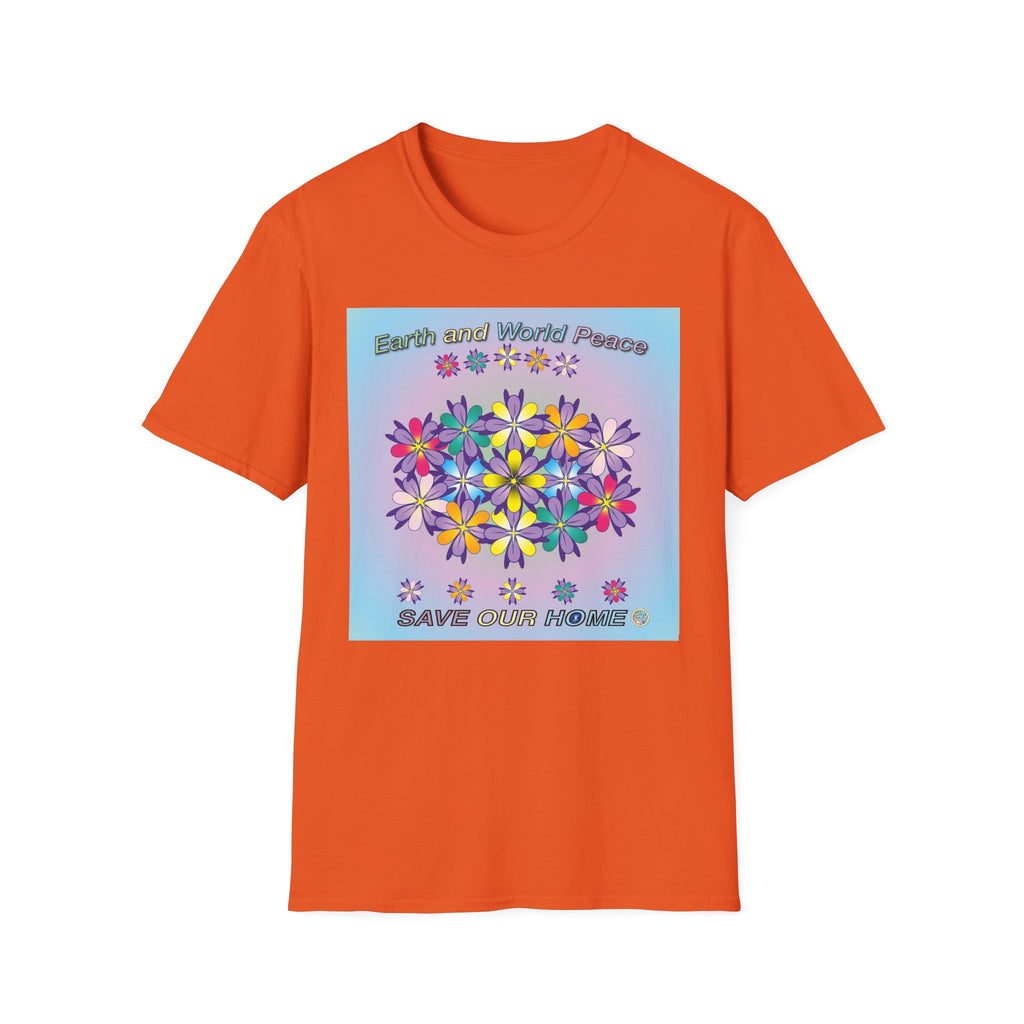 Multi-Colored Flower T-Shirt