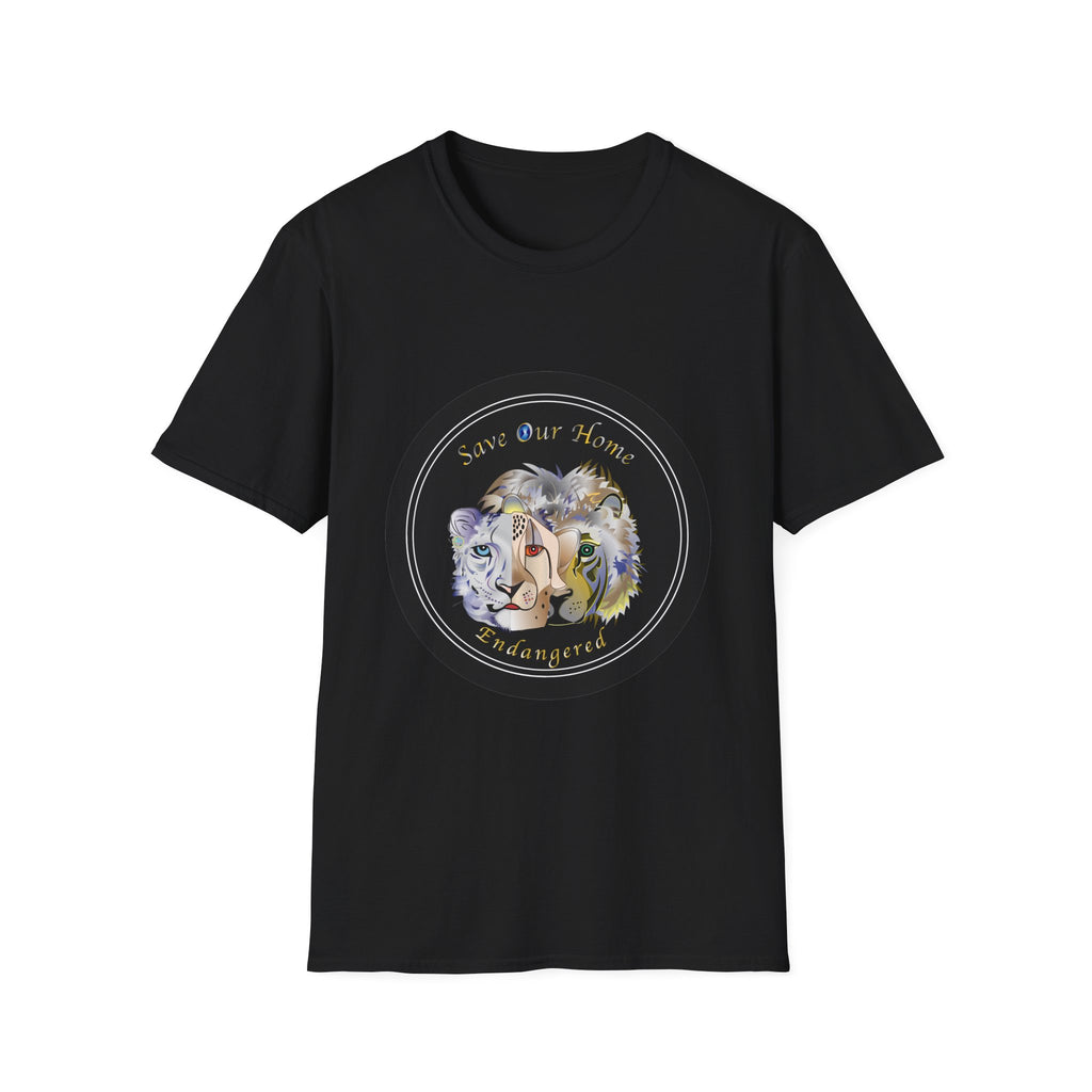 Cat Trio Unisex Softstyle T-Shirt