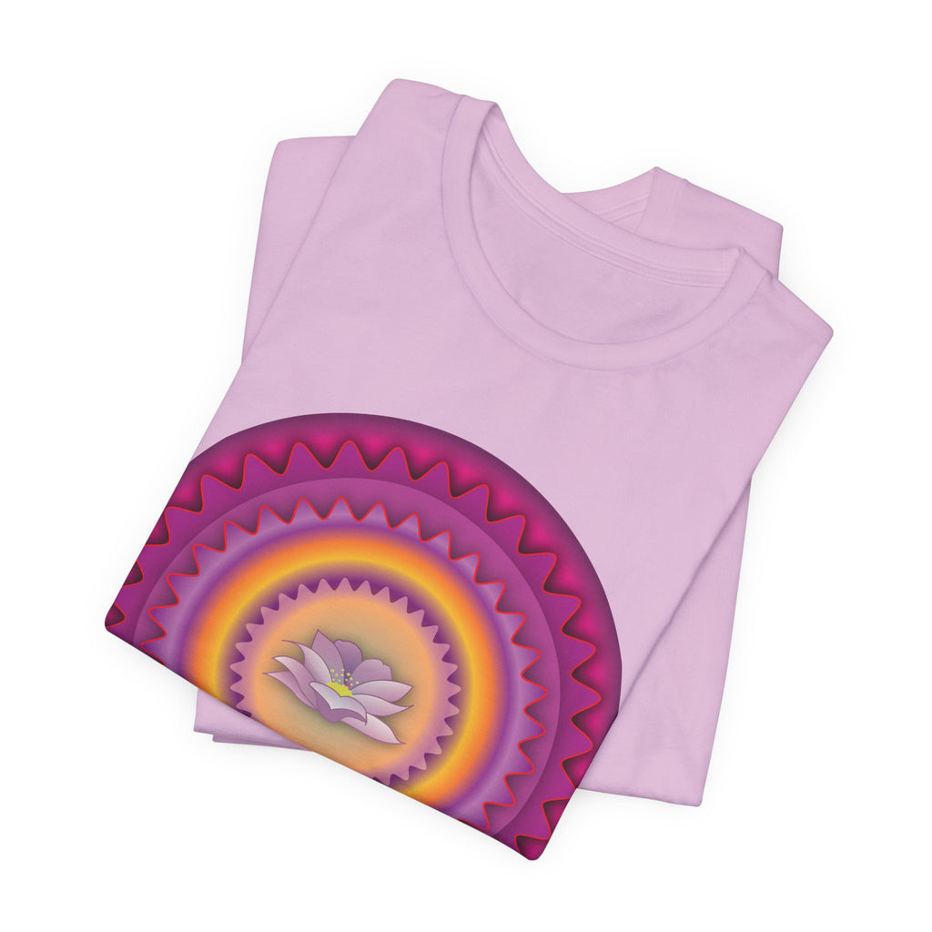 Lotus Petal Art Unisex Softstyle Tee