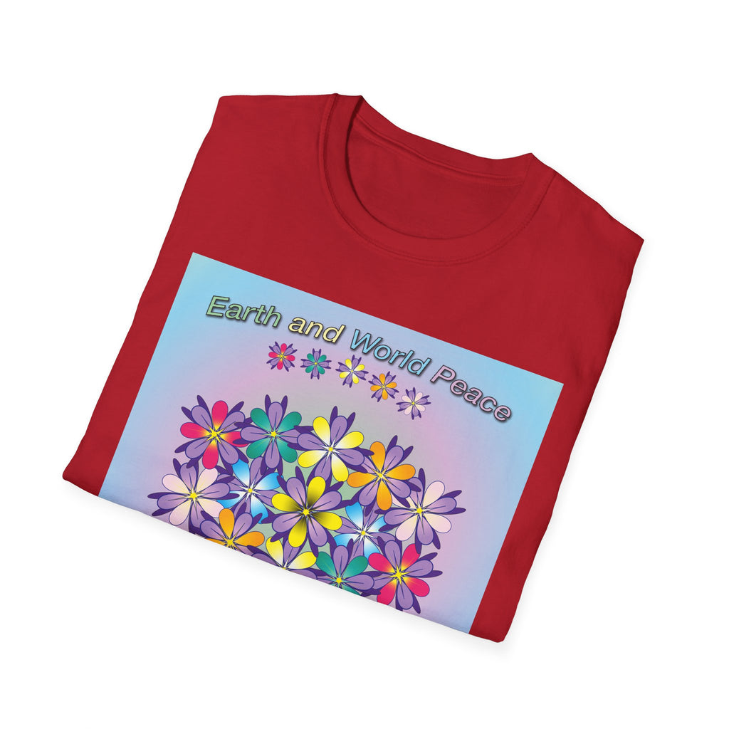 Multi-Colored Flower T-Shirt