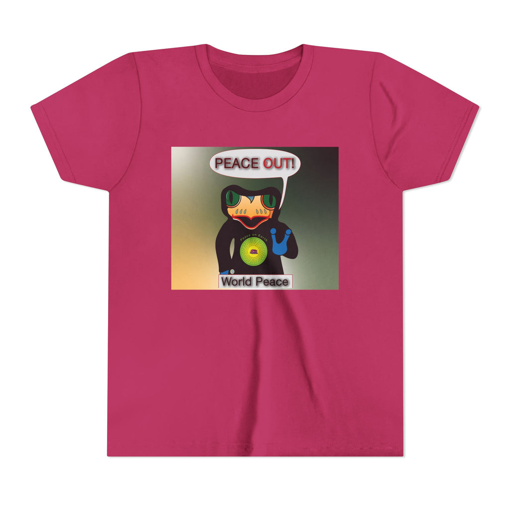 Frog: Peace Out Youth Tee
