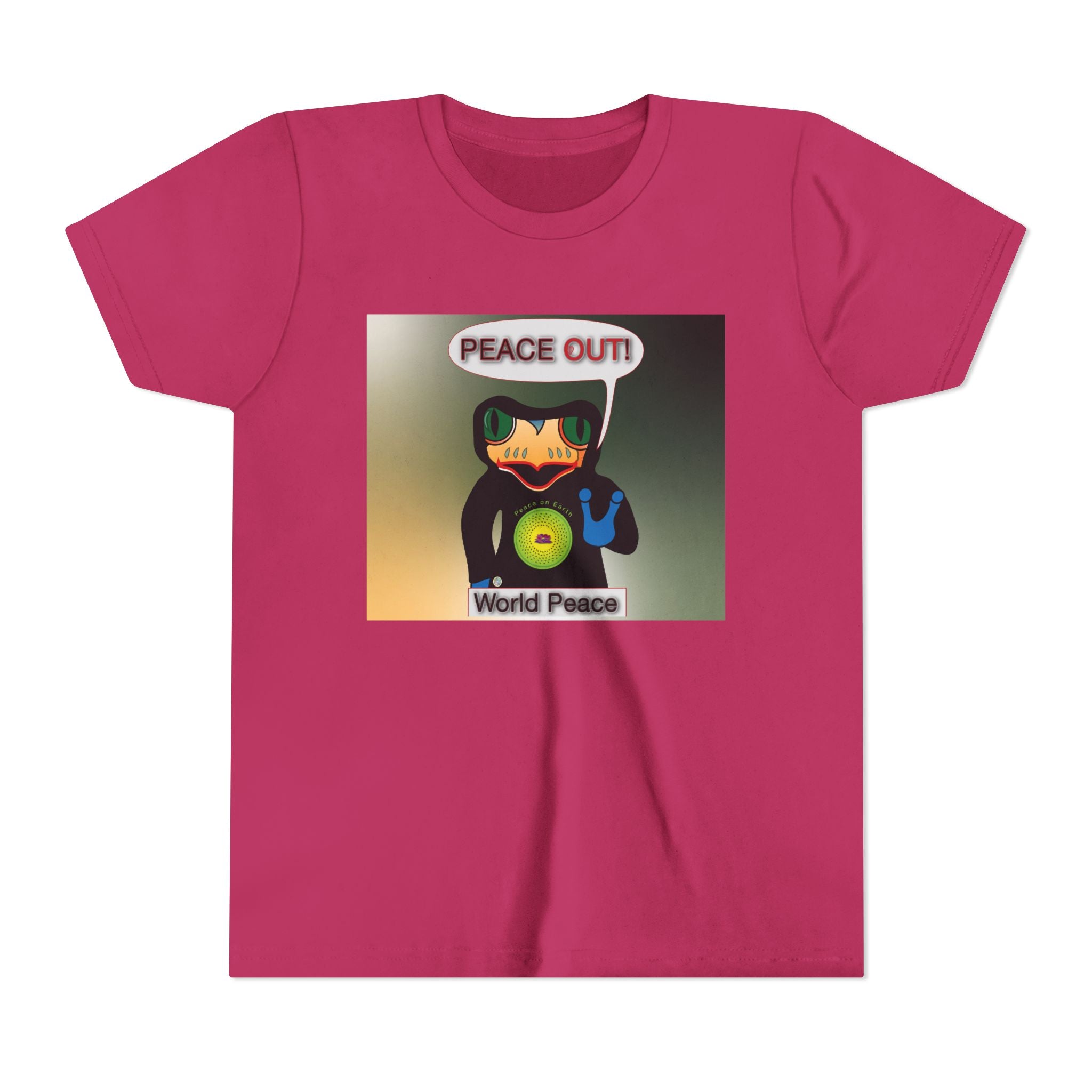 Frog: Peace Out Youth Tee