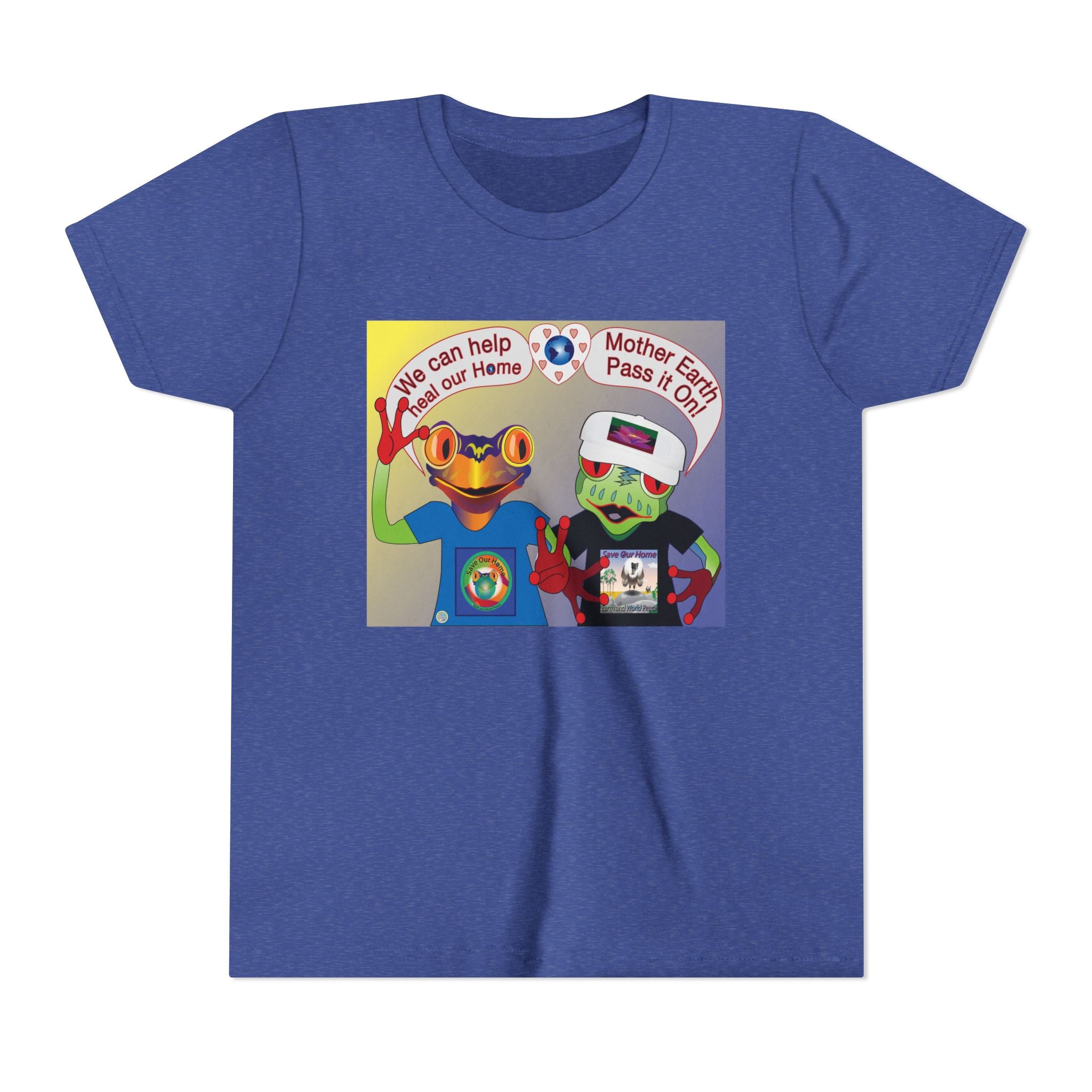 We Help Heal Our Home: Mother Earth Youth Tee
