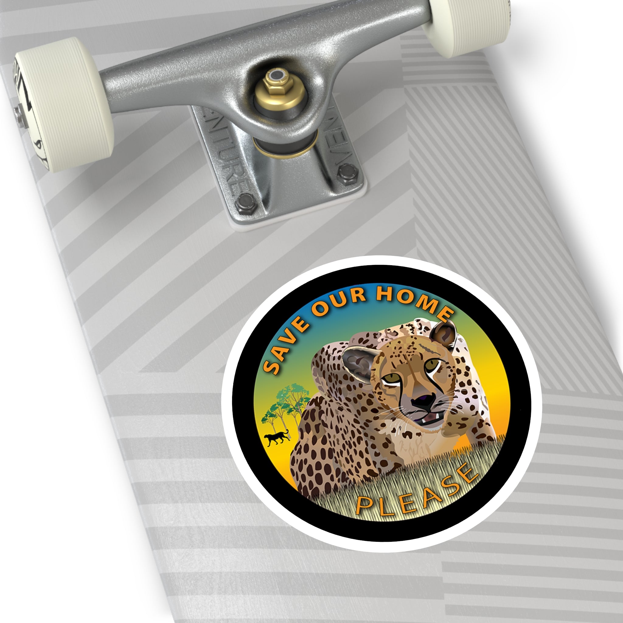 CheetahEndangered, Indoor\Outdoor Stickers