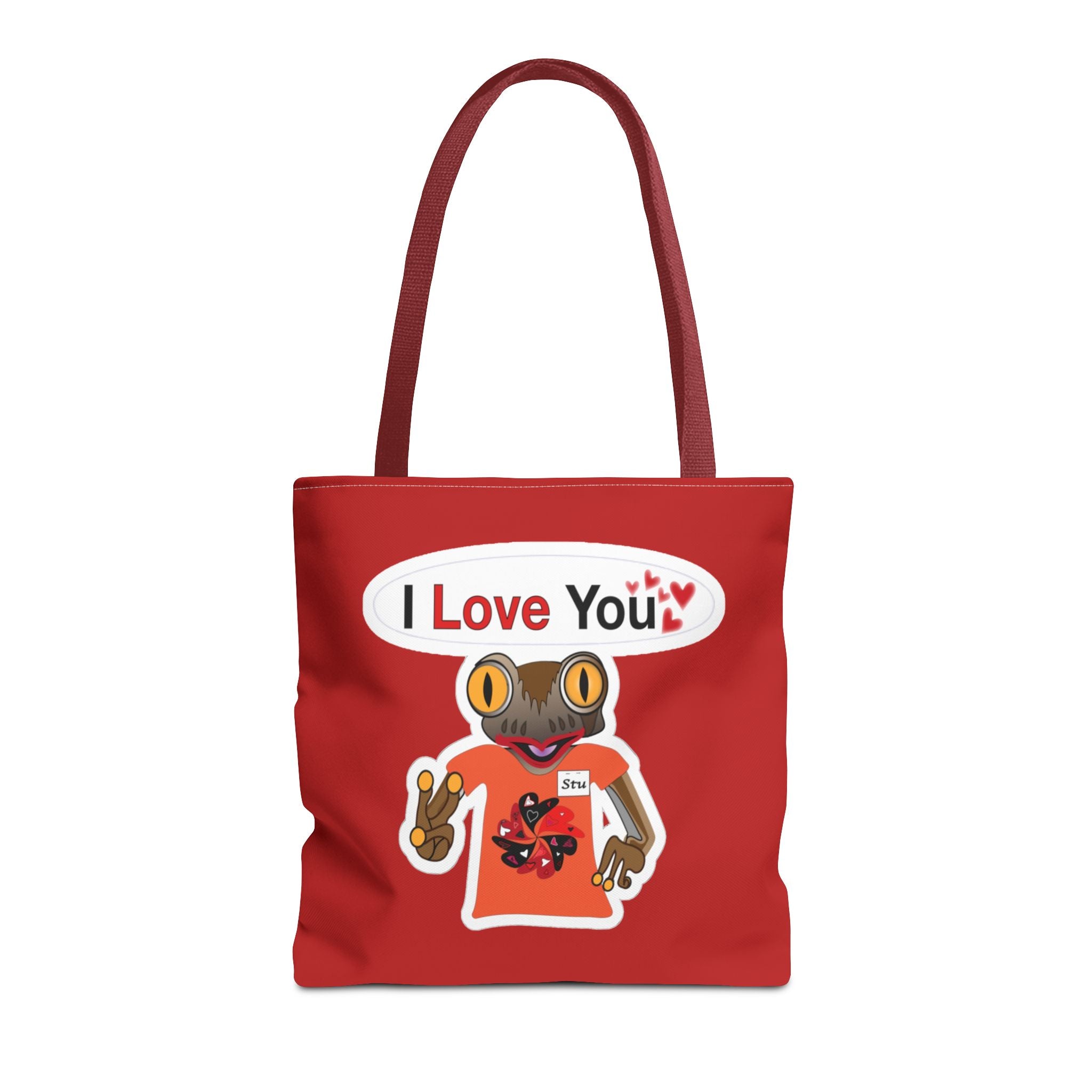 Mc Frog I Love You Sticker Tote