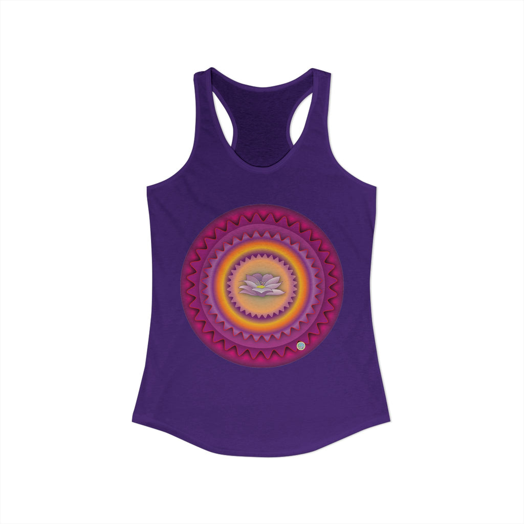 Lotus Petals Racerback Tank