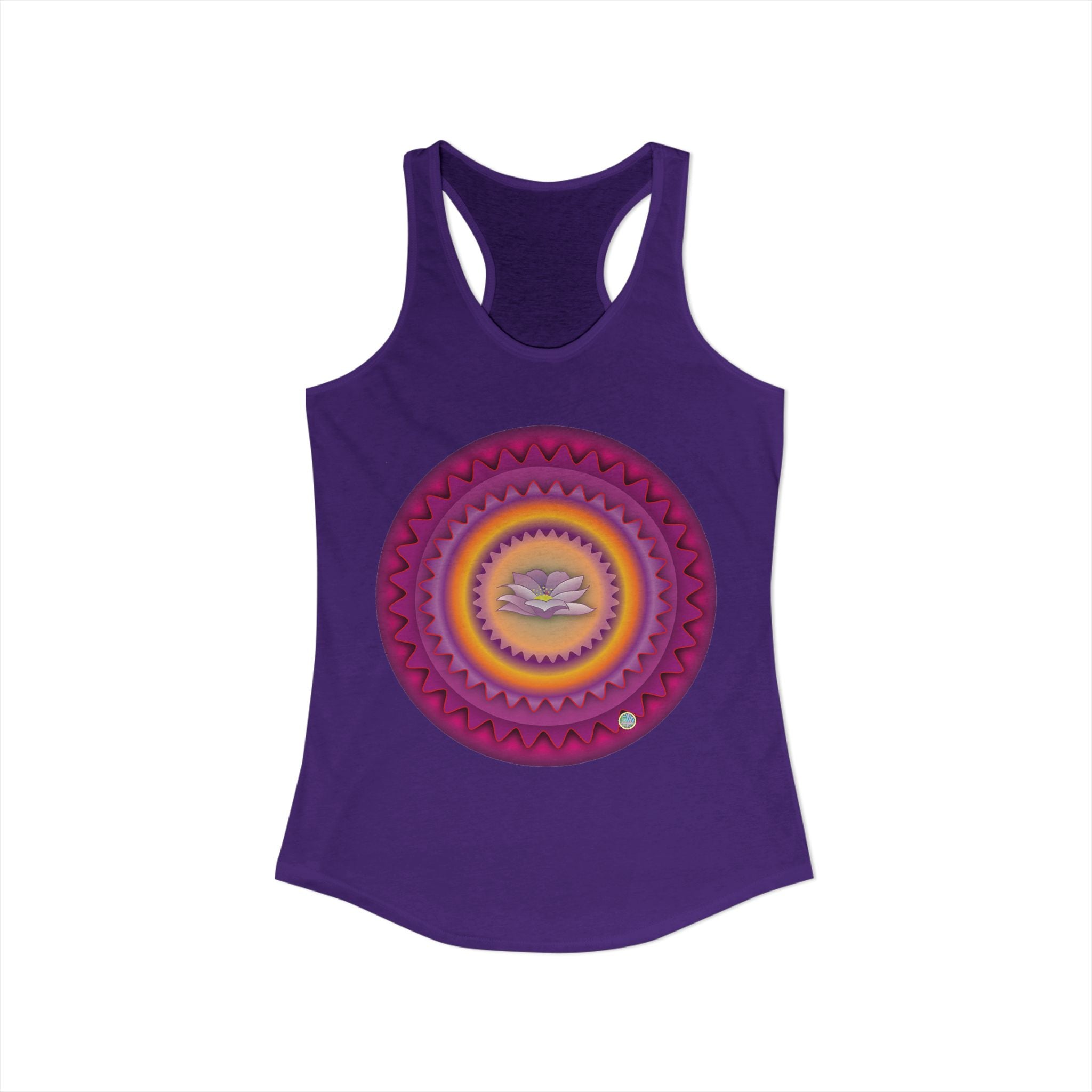 Lotus Petals Racerback Tank
