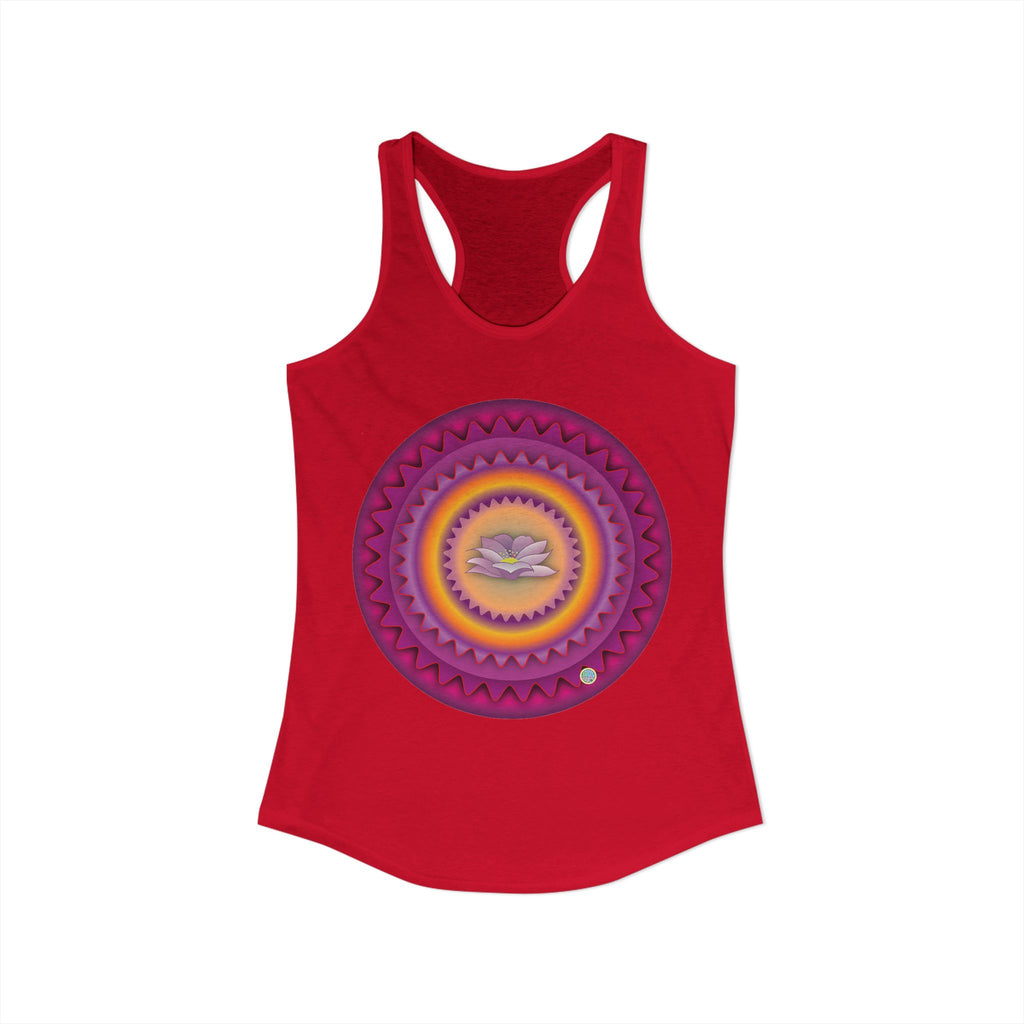 Lotus Petals Racerback Tank