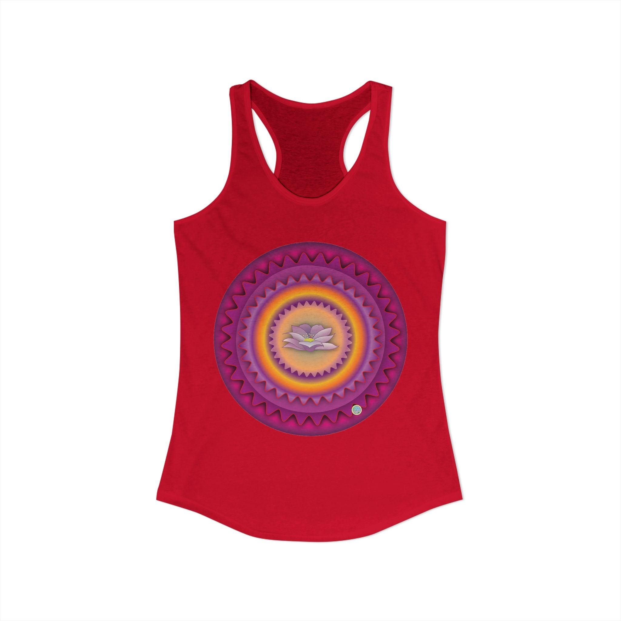 Lotus Petals Racerback Tank