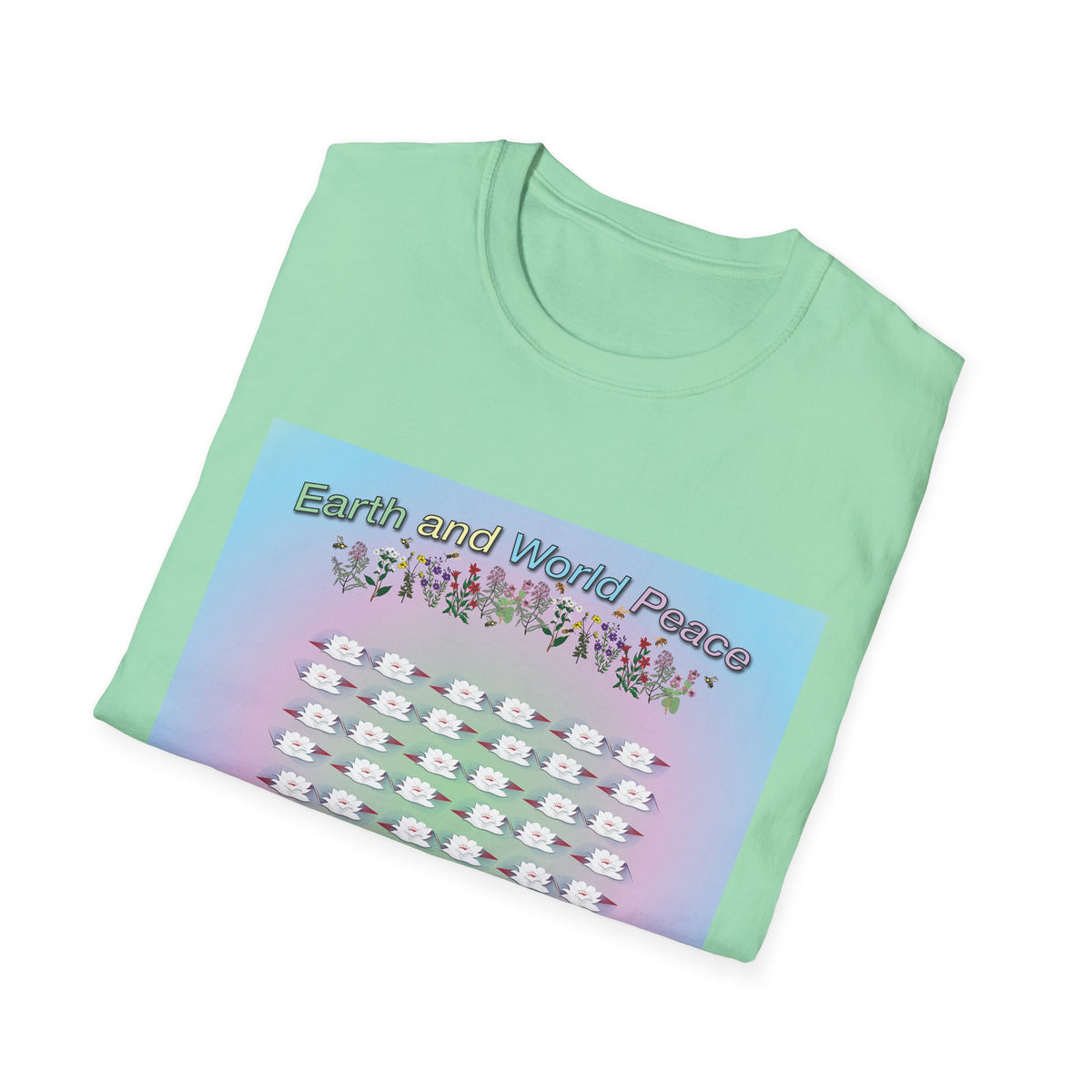 Lotus Flowers Peace T-Shirt