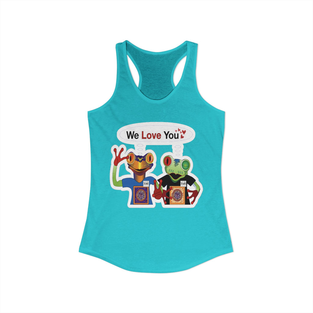 Mc Frog  Sticker Tank We Love You