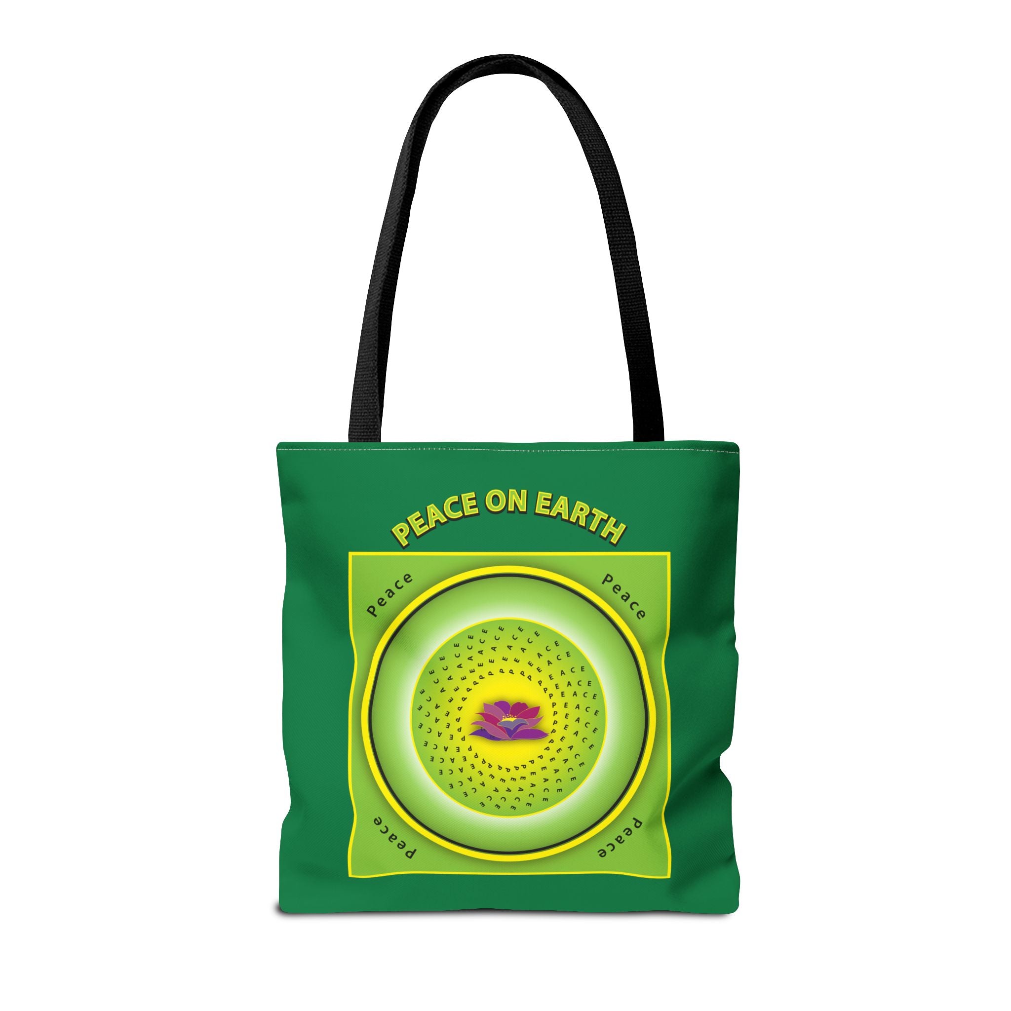Peace Peace Peace Radiates Tote Bag