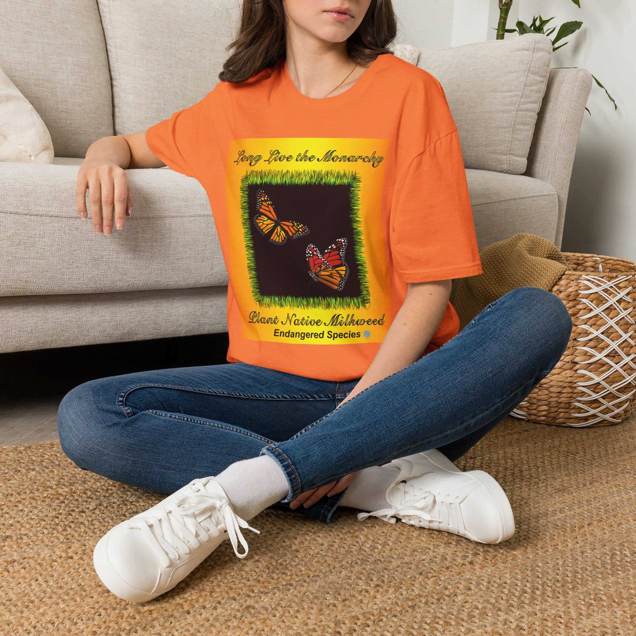 Long Live the Monarchy Butterfly Shirt
