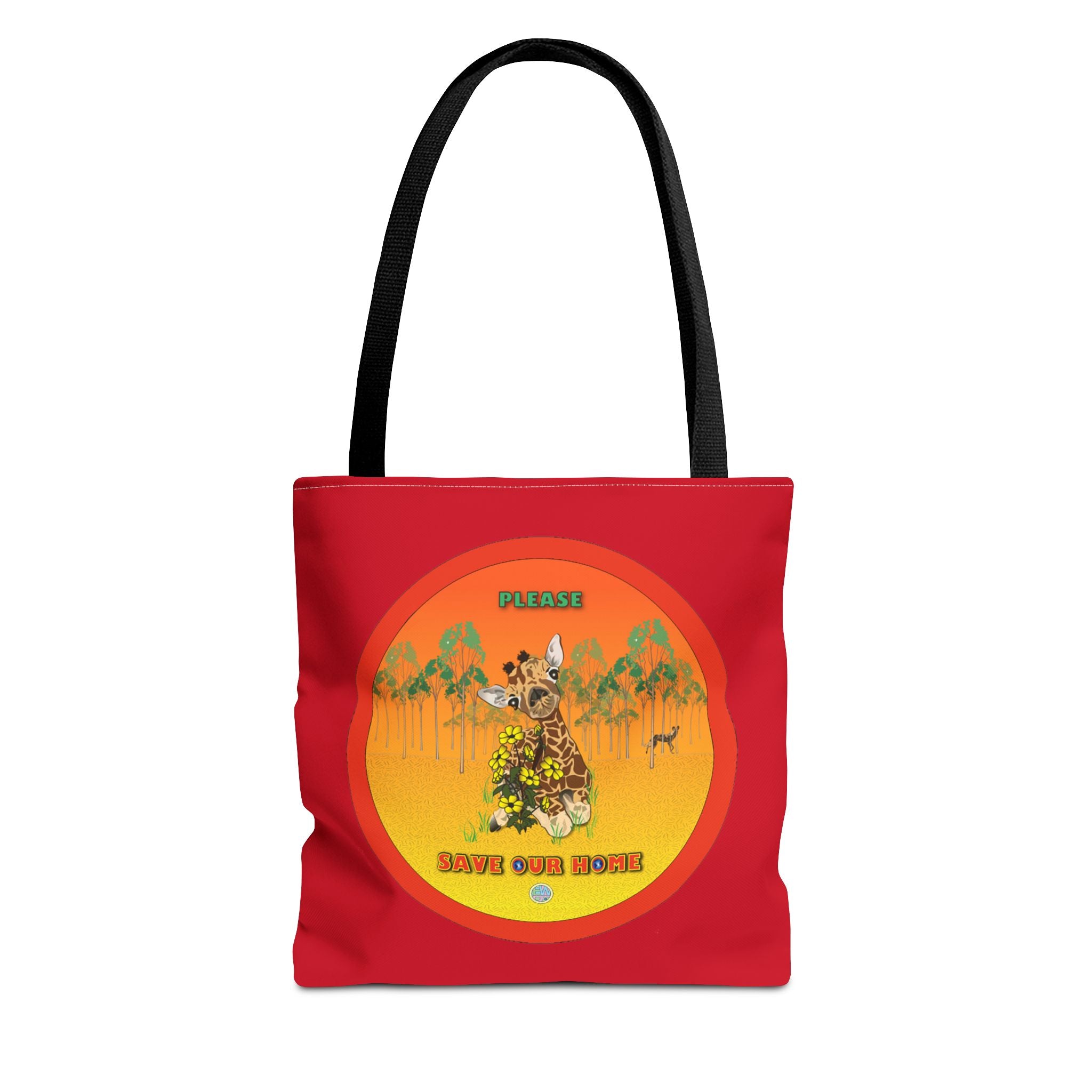 Baby Giraffe Spring Day Tote