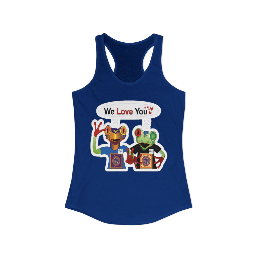 Mc Frog  Sticker Tank We Love You